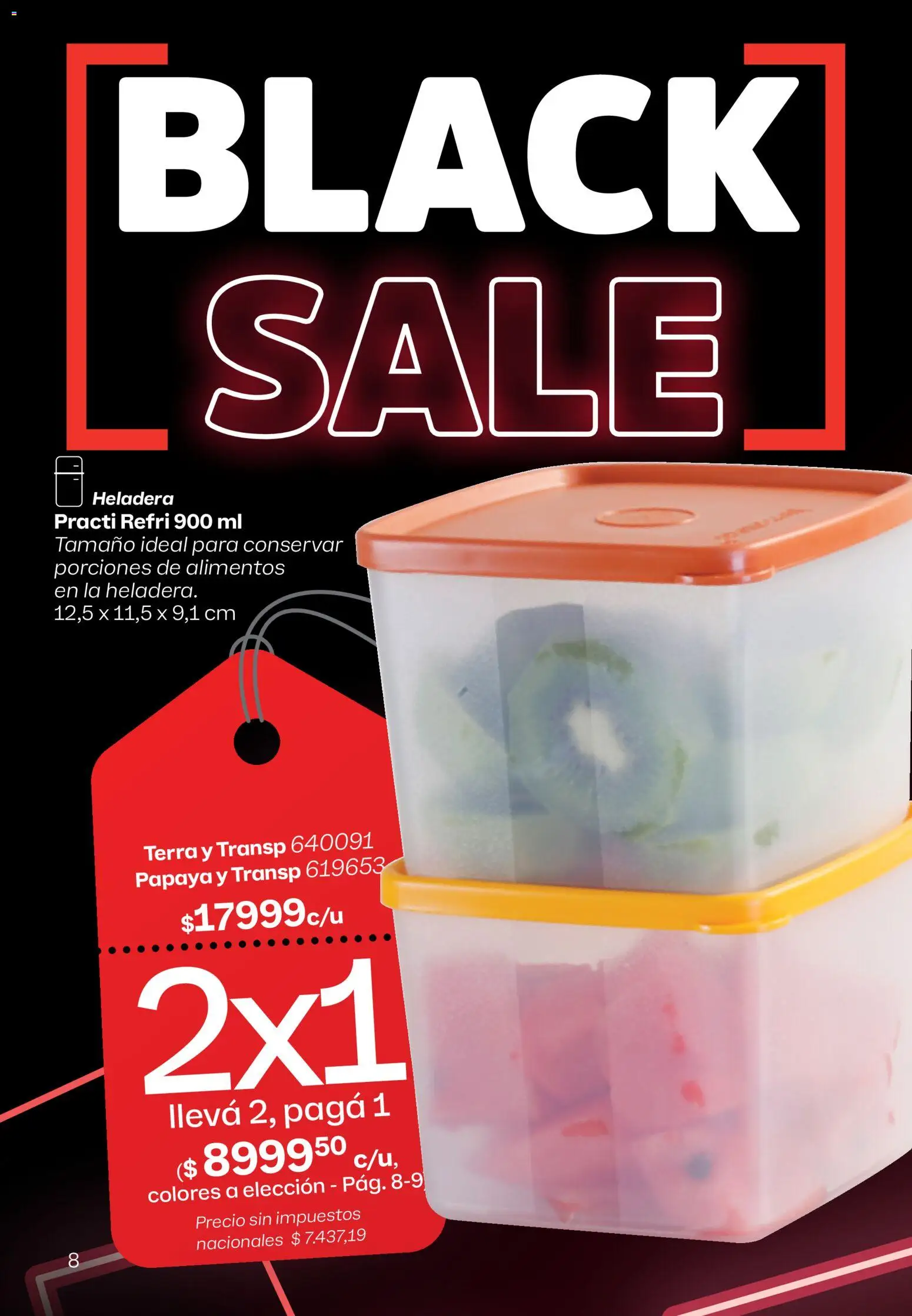 Tupperware Black Friday │ válido desde el 30.10.2025 | Página: 9 | Productos: Heladera