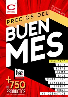 Vista previa de Cklass Buen Fin , nuevo folleto de la tienda, válido en México a partir del 12.11.2025