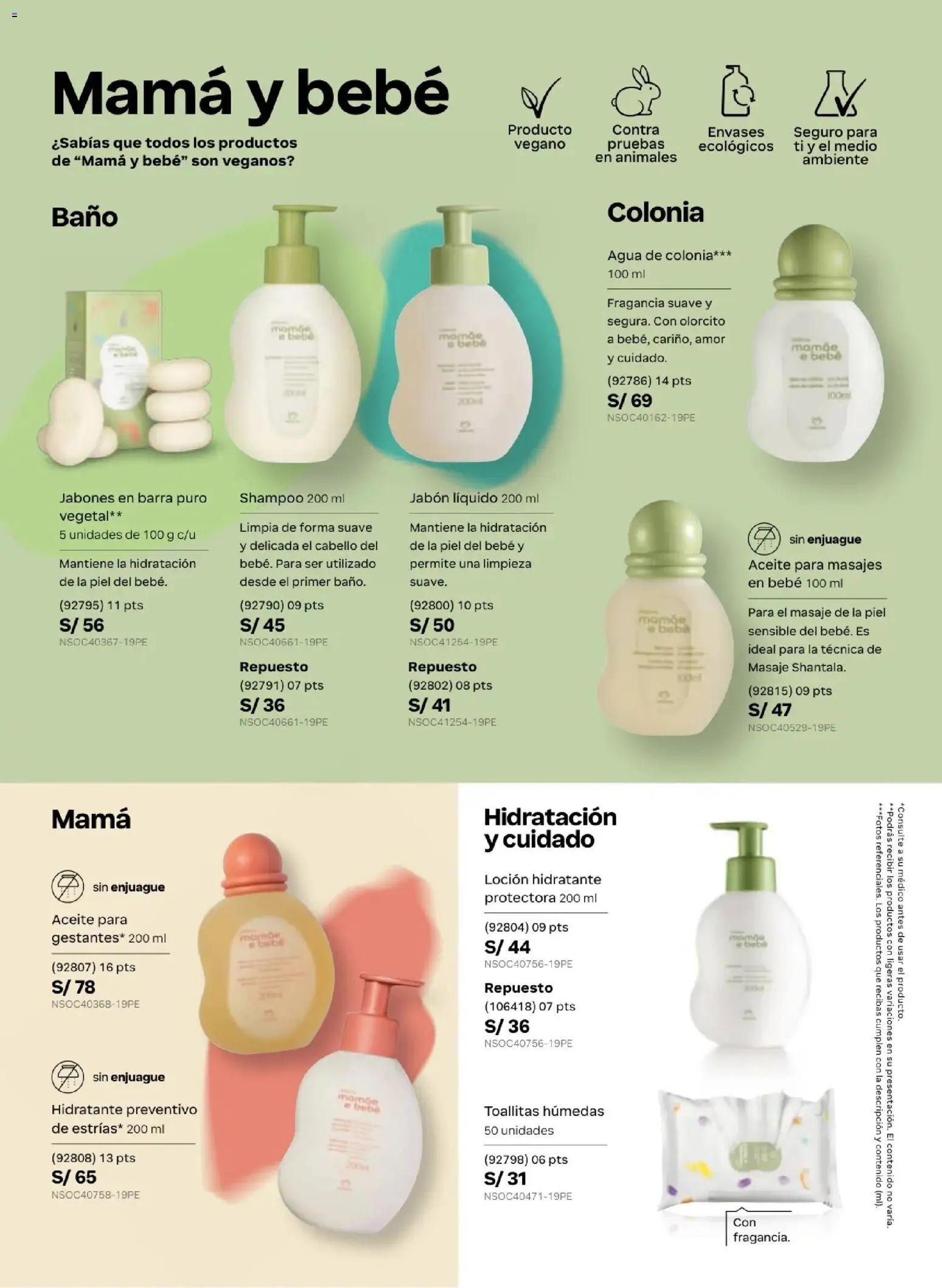 Catálogo Natura válido desde 20.02.2026 | Página: 134 | Productos: Shampoo, Jabón, Aceite, Fragancia