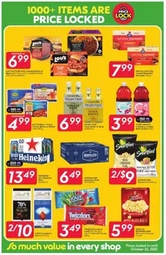 Sobeys flyer valid from 18.09.2025 | Page: 2 | Products: Beef, Turkey, Butter, Pork