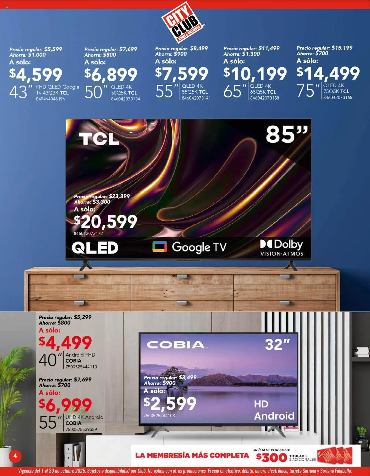 Nuevas ofertas de City Club válidas en toda la República Mexicana desde el 01.10.2025. ¡Encuentra las mejores ofertas en City Club - Catálogo! | Página: 2