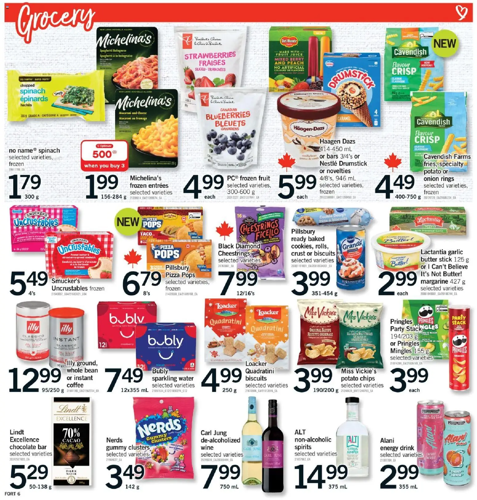 Fortinos flyer valid from 20.11.2025 | Page: 7 | Products: Butter, Cheese, Coffee, Chocolate