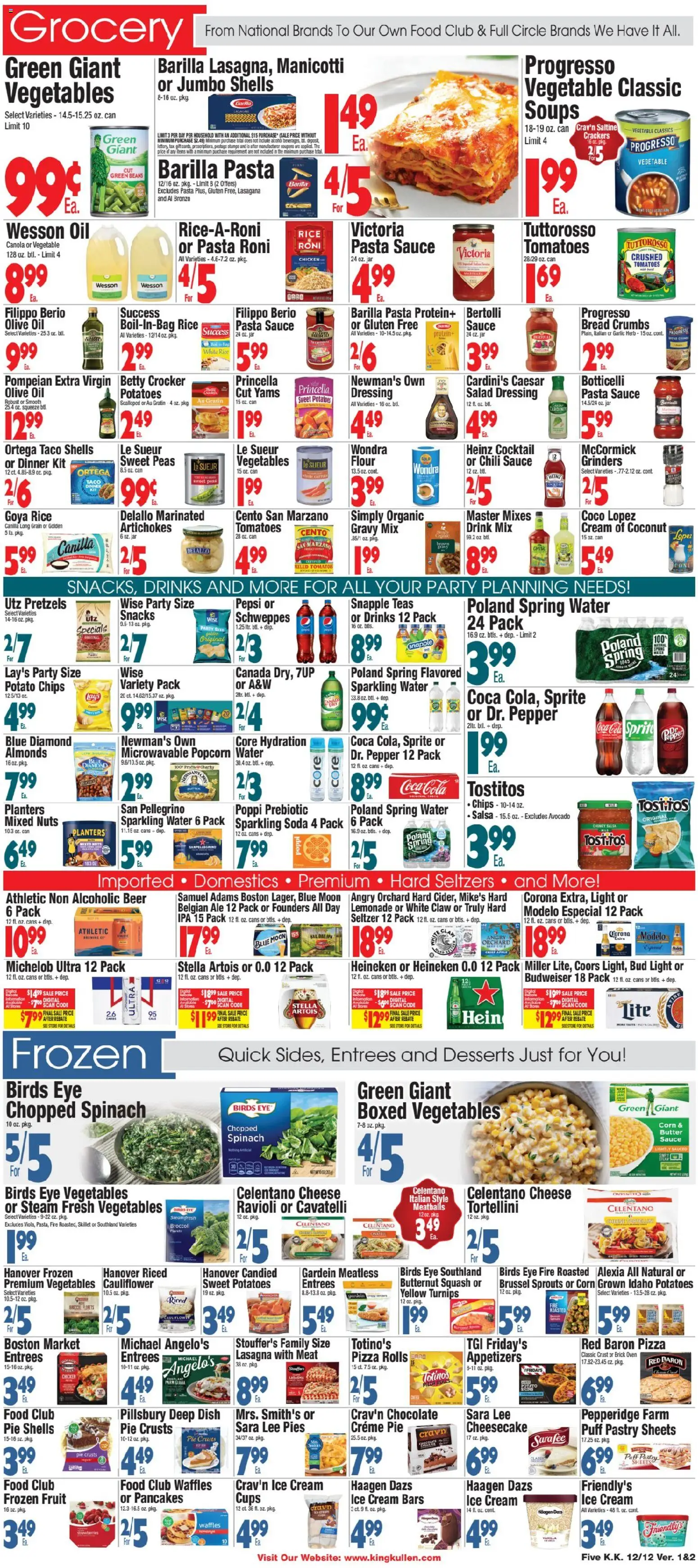 King Kullen Weekly Ad - valid from 12.12.2025 | Page: 5 | Products: Chard, Butter, Pepper, Cheesecake