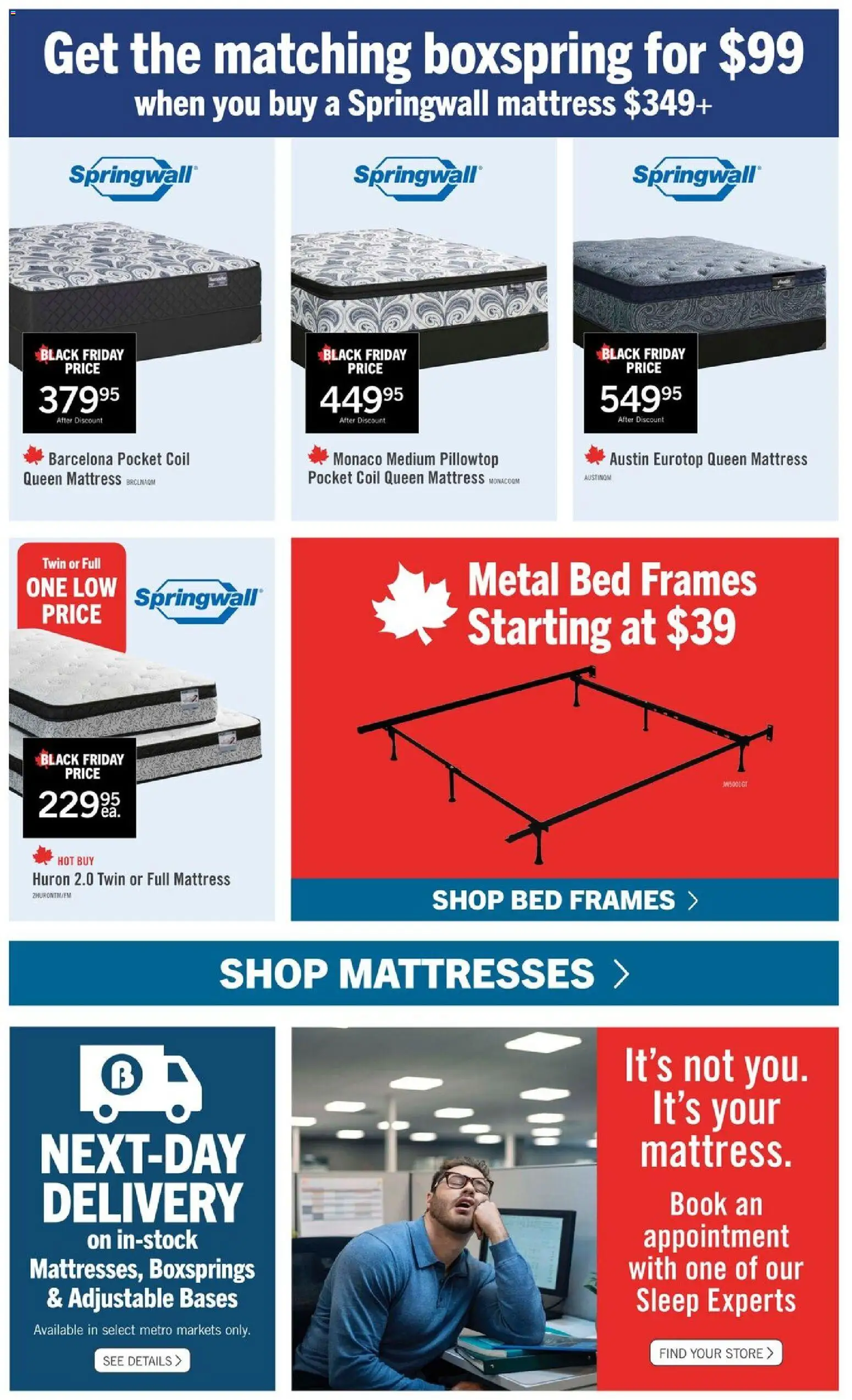 The Brick flyer valid from 21.11.2025 | Page: 6 | Products: Bed, Mattress