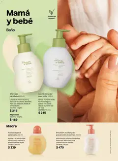 Vista previa de Natura campaña 7 2026, nuevo folleto de la tienda, válido en México a partir del 24.04.2026 | Página: 156 | Productos: Aceite, Emulsión, Baño, Acondicionador