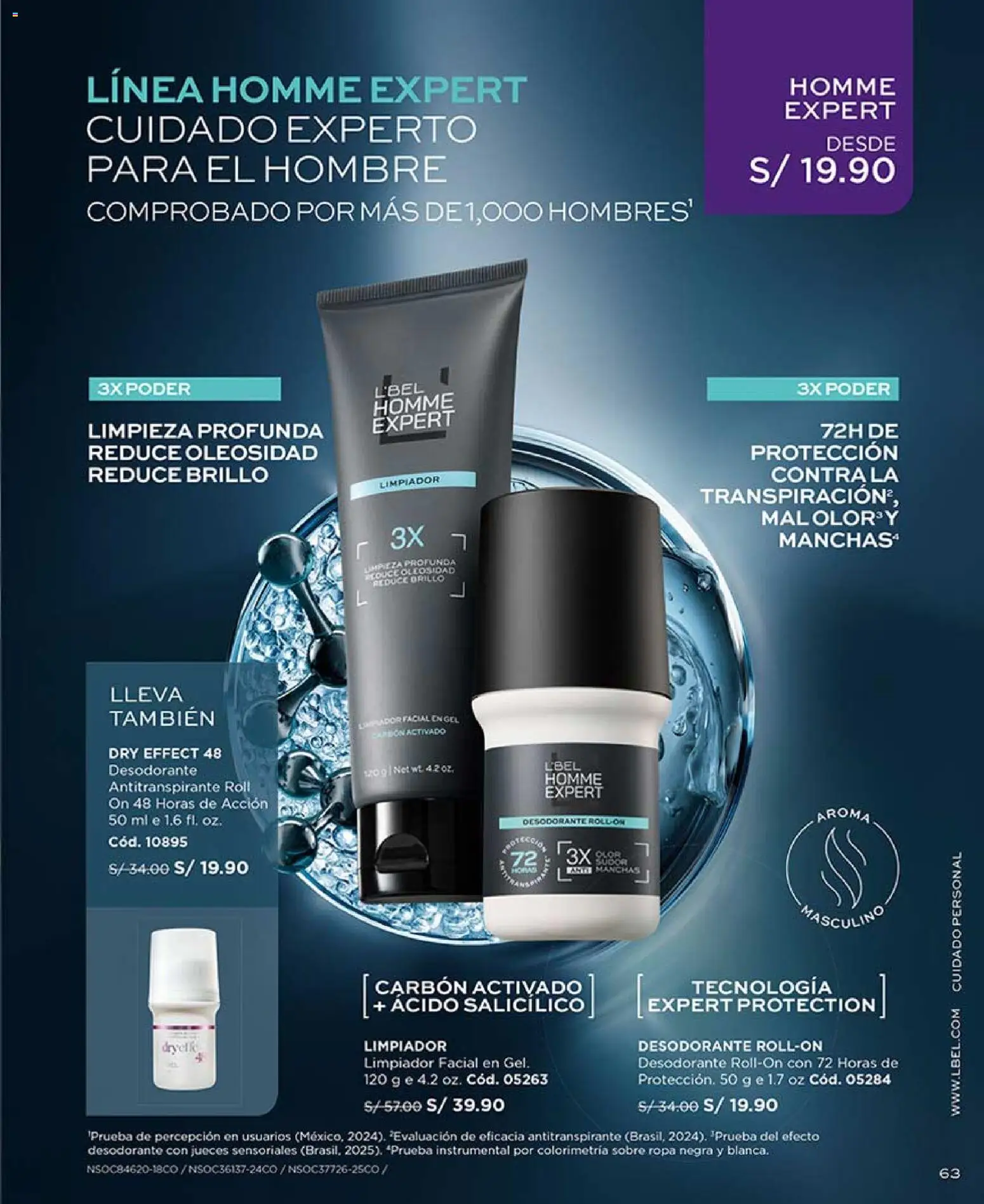 Catálogo L'Bel válido desde 04.04.2026 | Página: 63 | Productos: Desodorante, Antitranspirante, Ropa