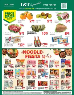 Preview of T&T Supermarket flyer - BC from shop T&T Supermarket valid from 24.10.2025