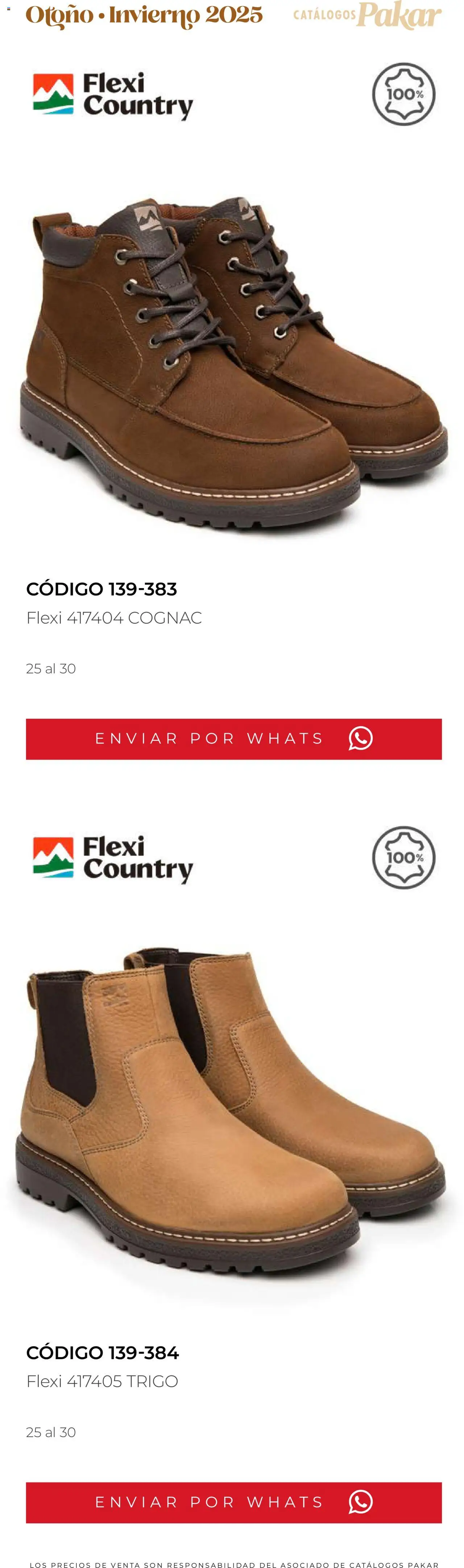 Nuevas ofertas de SC Pakar válidas en toda la República Mexicana desde el 10.10.2025. ¡Encuentra las mejores ofertas en SC Pakar - Catálogo Flexi otoño / invierno! | Página: 202