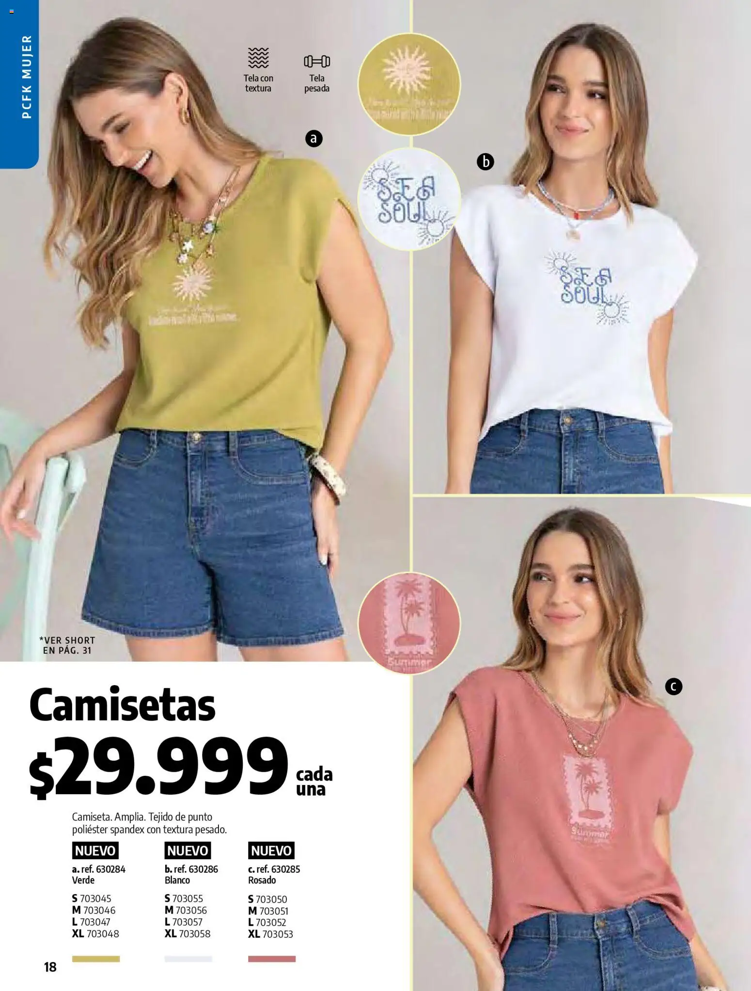 Pacifika revista - valida desde el 01.04.2026 | Página: 18 | Productos: Short