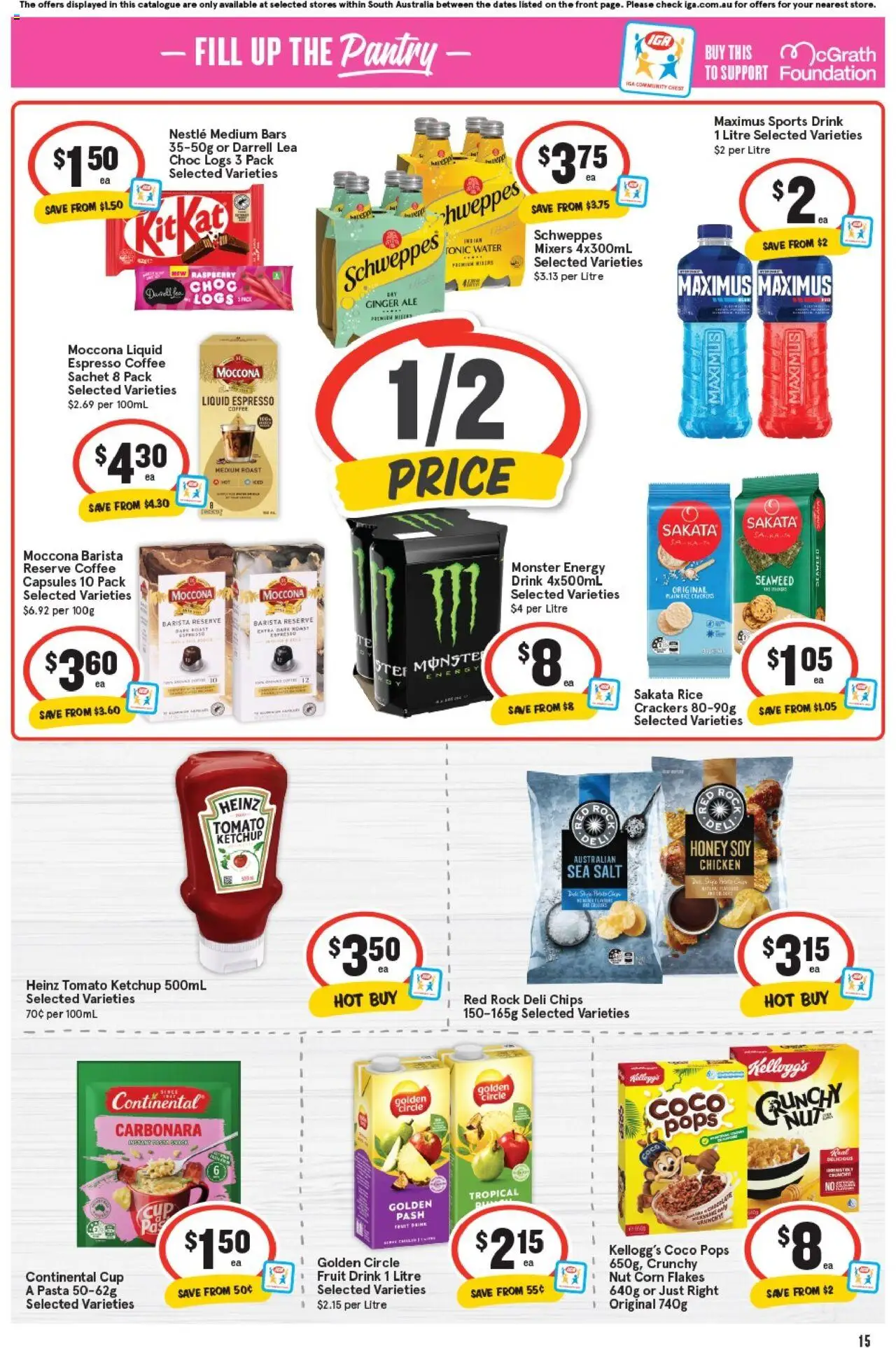 IGA catalogue - valid from 17.09.2025 | Page: 11 | Products: Ginger, Ketchup, Raspberry, Moccona