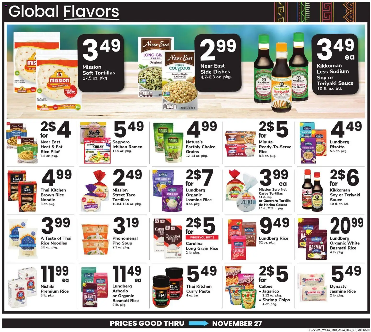 Acme Big Book of Savings - valid from 07.11.2025 | Page: 21 | Products: Rice, Noodles, Sauce, Garlic