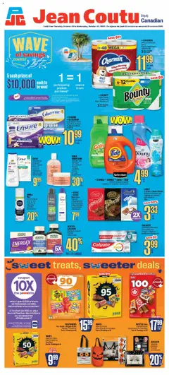 Preview of Jean Coutu weekly flyer from shop Jean Coutu valid from 23.10.2025