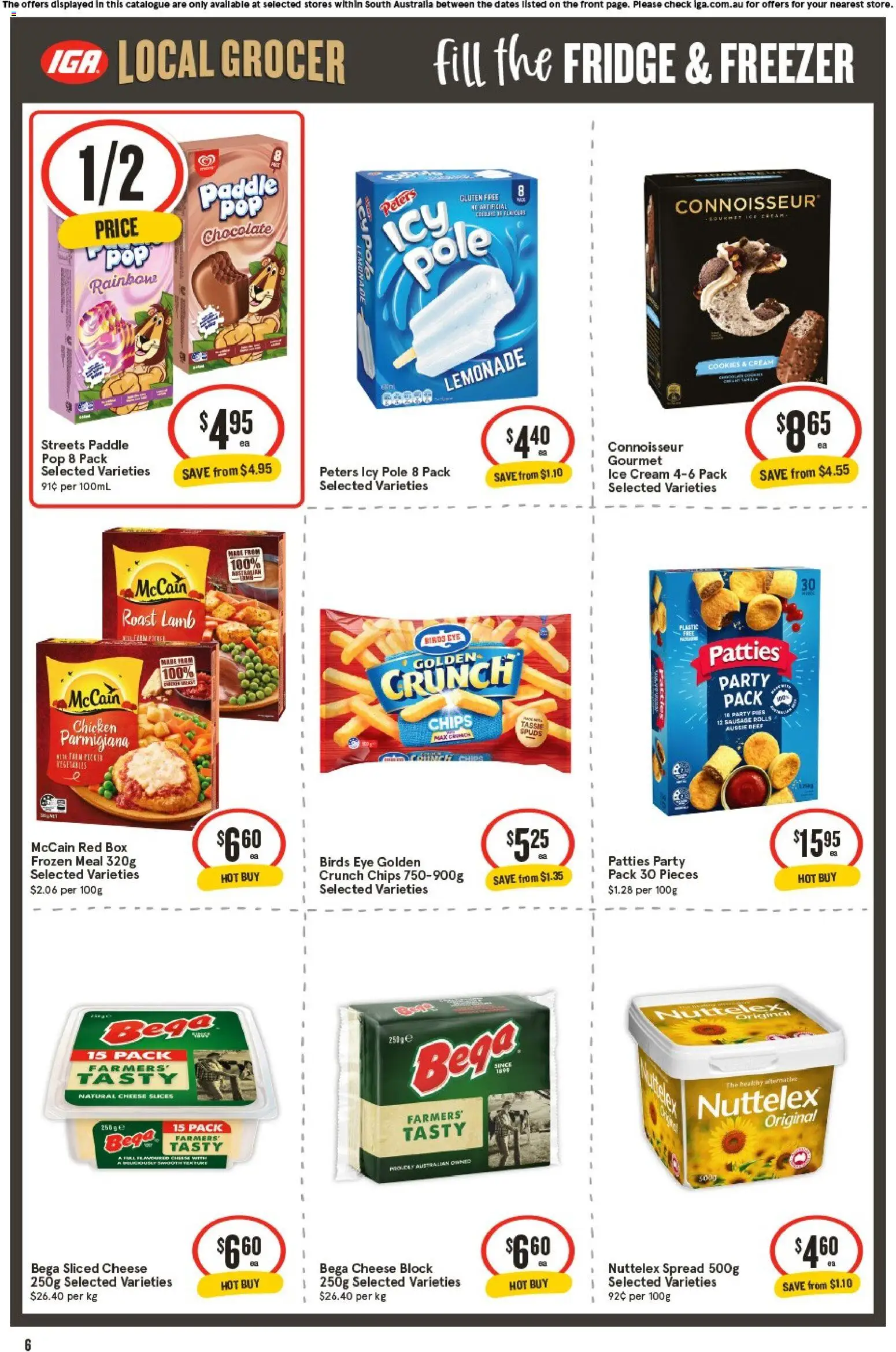IGA catalogue - valid from 25.02.2026 | Page: 6 | Products: Box, Chicken, Chips, Sausage