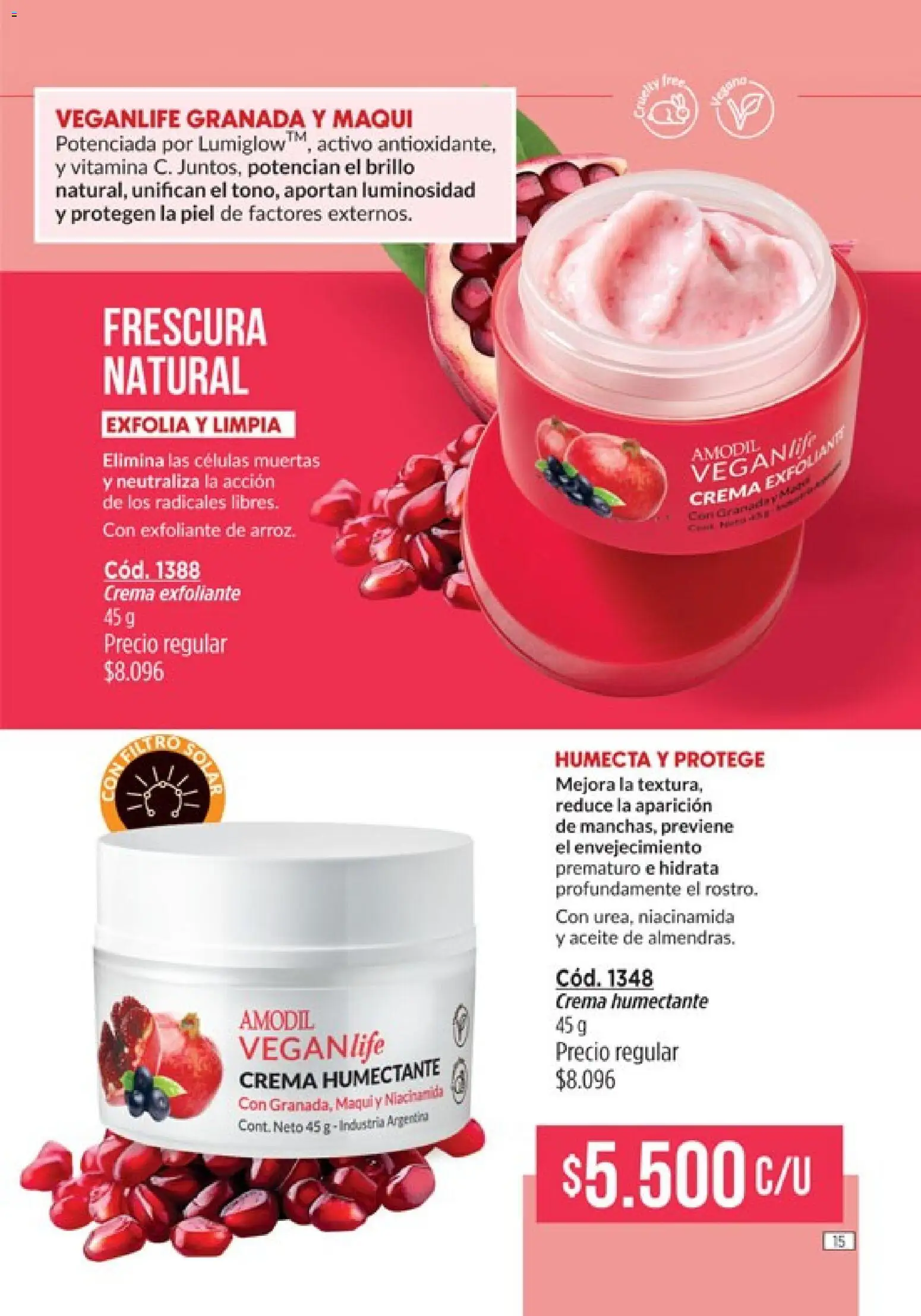 Amodil - Campaña 18/2025 │ válido desde el 30.11.2025 | Página: 15 | Productos: Aceite, Brillo, Crema