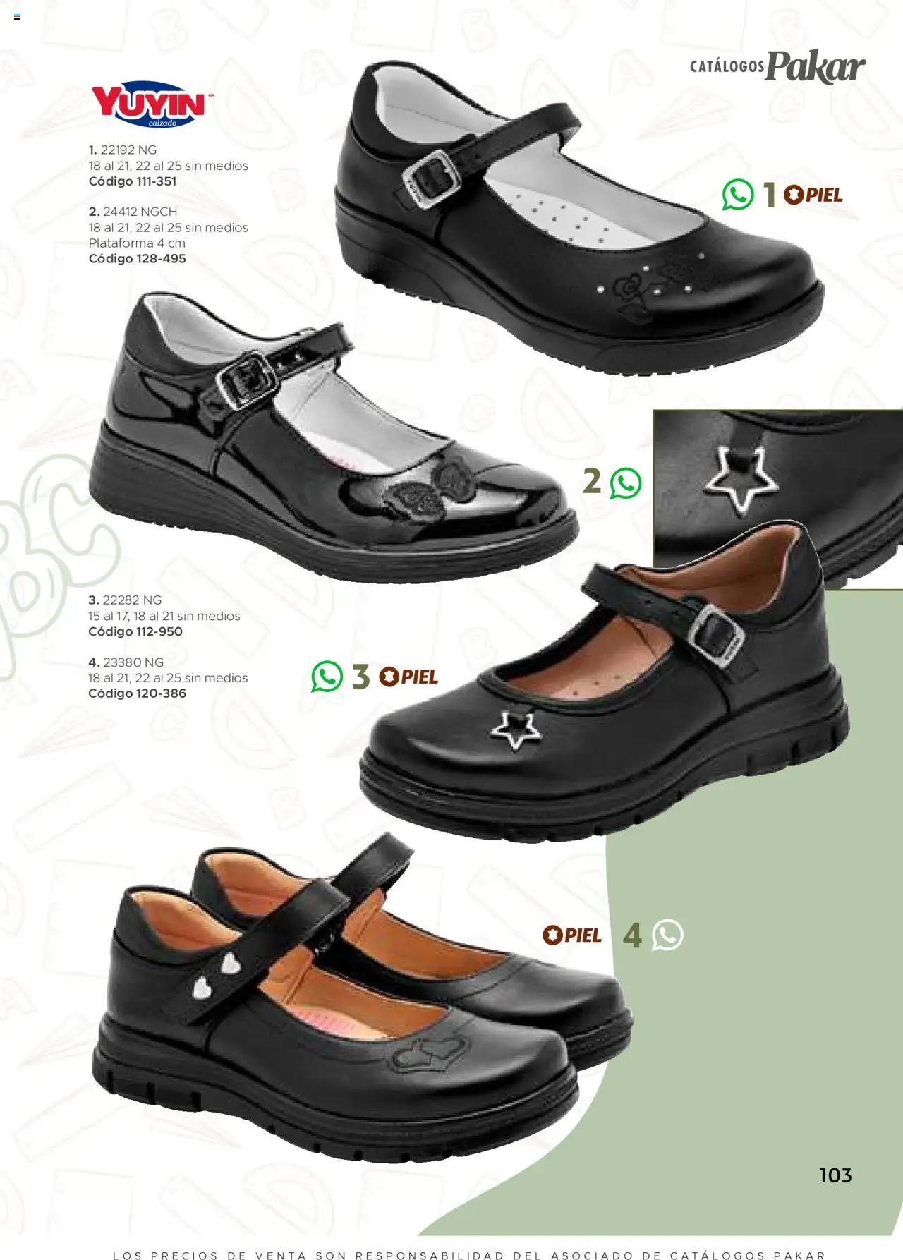 Nuevas ofertas de SC Pakar válidas en toda la República Mexicana desde el 24.07.2025. ¡Encuentra las mejores ofertas en SC Pakar - Catálogo Nina otoño / invierno! | Página: 103