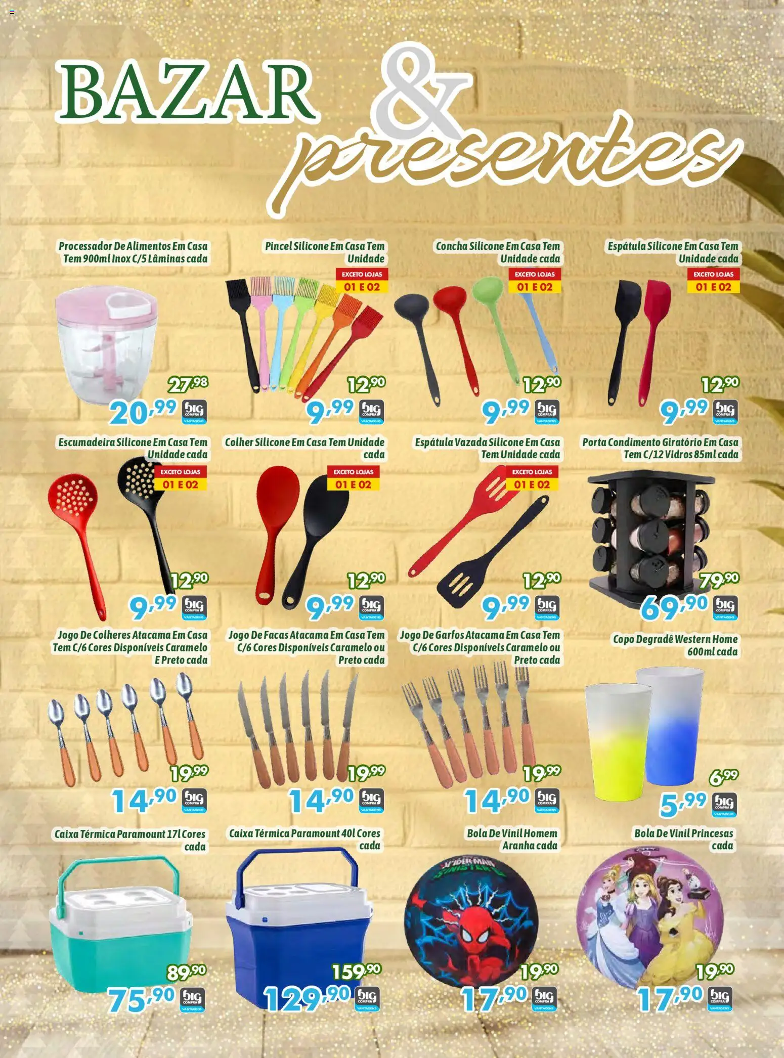 Big Compra Folheto - válido de 07.03.2026 | Página: 21 | Produtos: Caixa térmica, Pincel, Garfos, Espátula