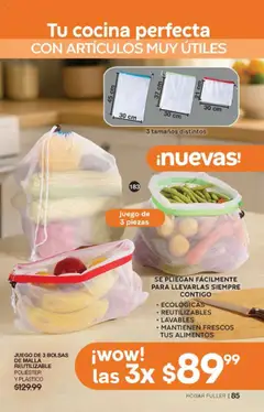 Vista previa de Fuller - Campaña 14 2025, nuevo folleto de la tienda, válido en México a partir del 15.10.2025 | Página: 85 | Productos: Juego, Cocina, Malla