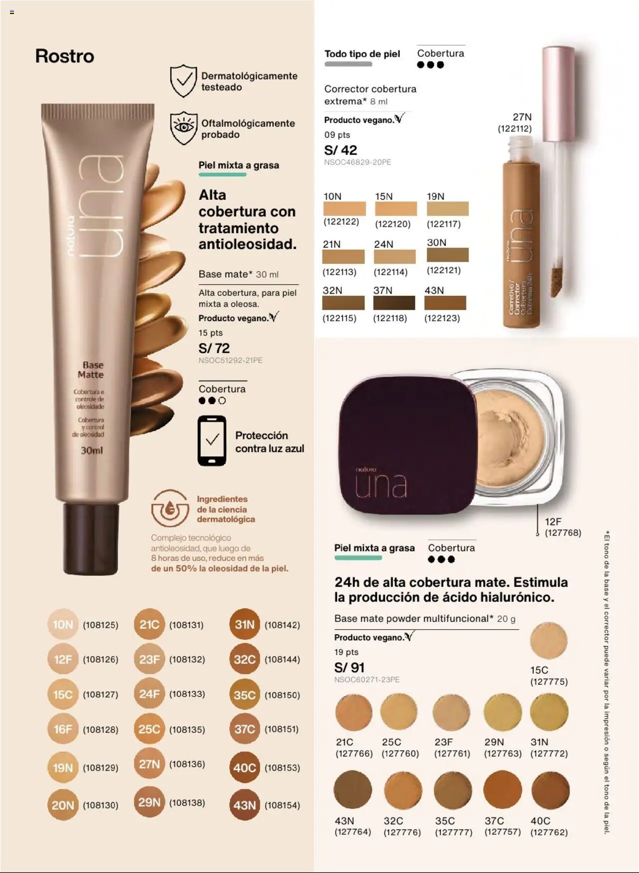 Catálogo Natura válido desde 01.07.2025 | Página: 71 | Productos: Corrector