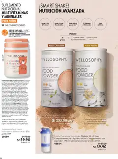 Vista previa de folleto Oriflame catálogo - Campaña 6 de la Oriflame válido desde 18.04.2026 | Página: 96 | Productos: Chocolate, Tableta, Polvo