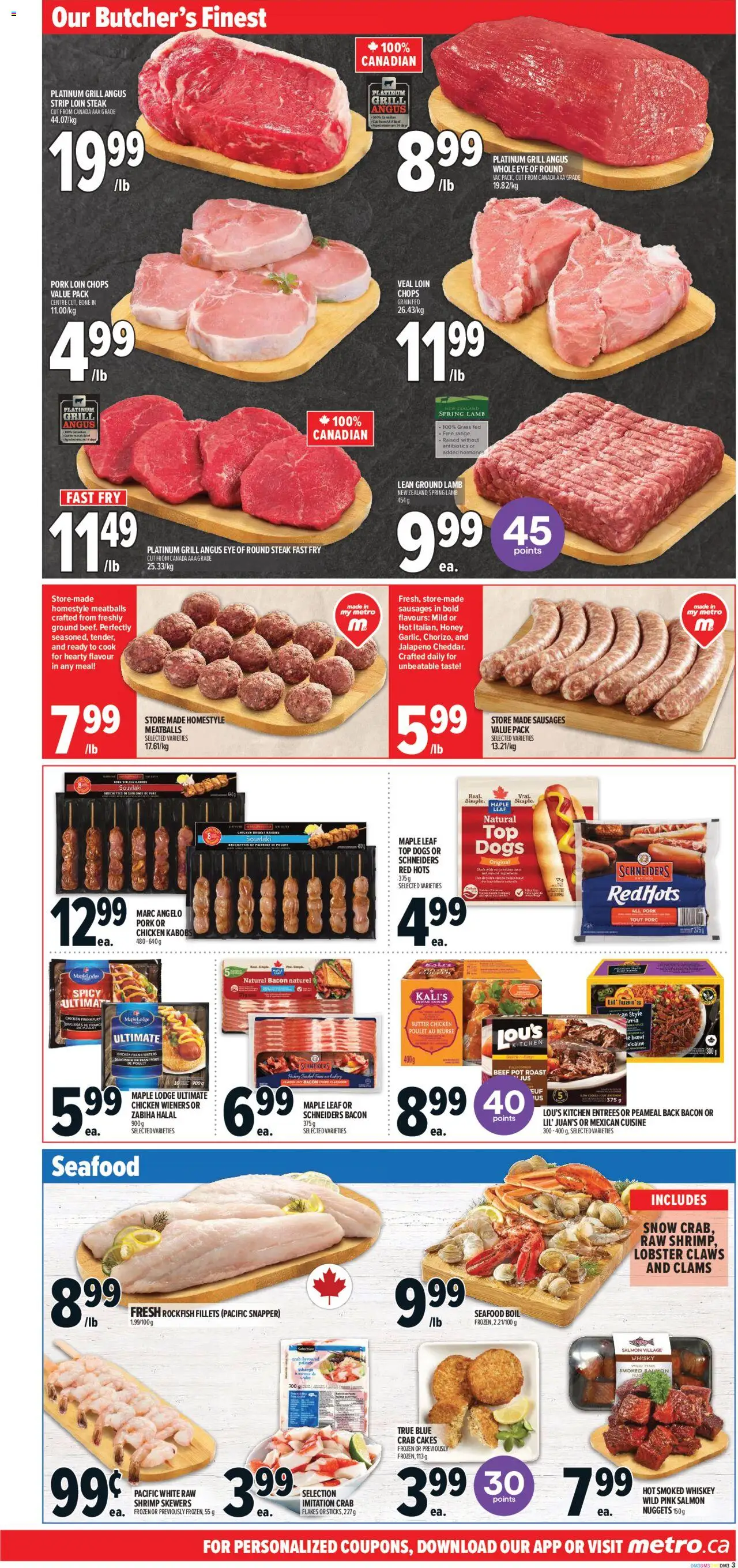 Metro flyer valid from 16.10.2025 | Page: 7 | Products: Beef, Flakes, Grill, Butter