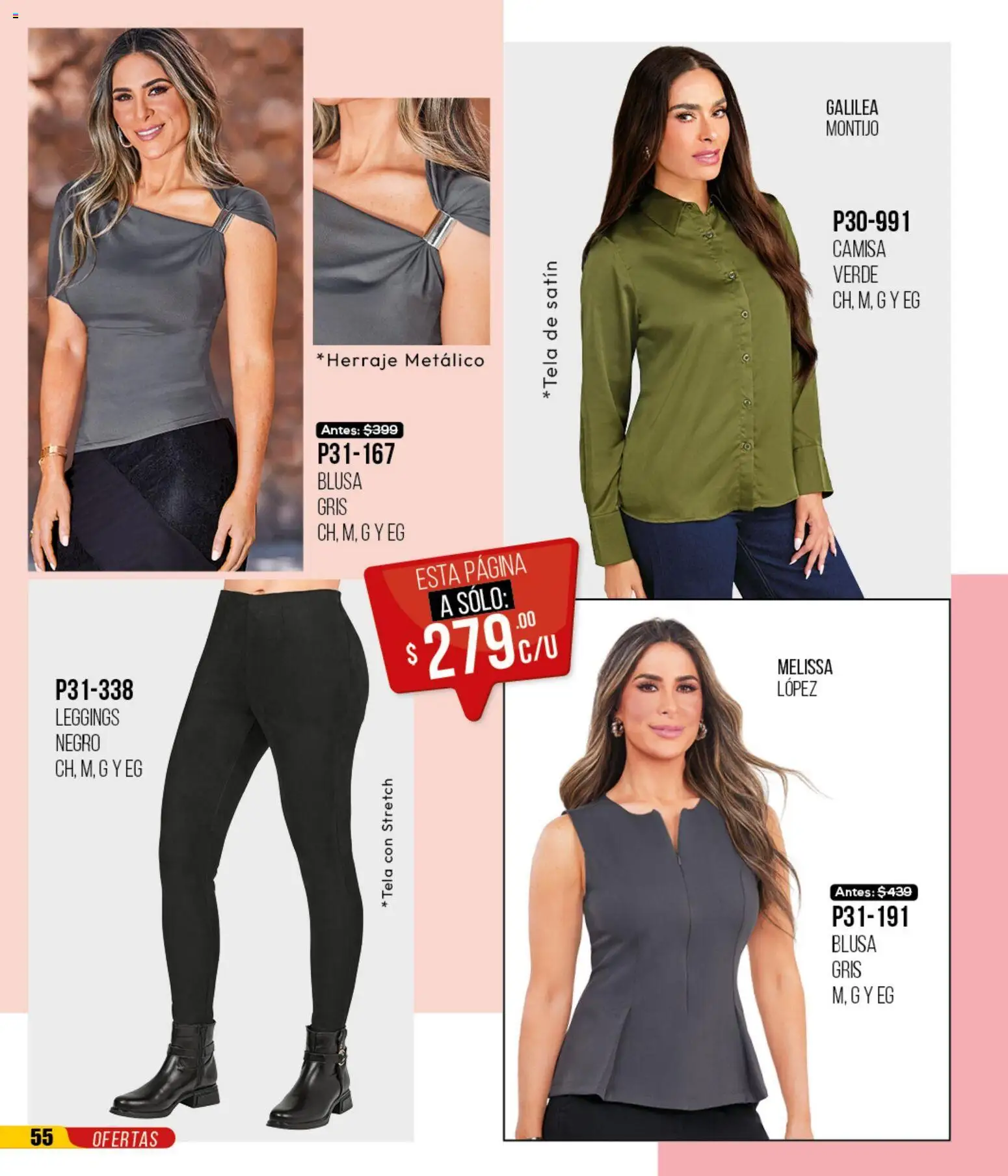 Nuevas ofertas de Cklass válidas en toda la República Mexicana desde el 12.01.2026. ¡Encuentra las mejores ofertas en Cklass catálogo Mega Ofertas Calzado! | Página: 365 | Productos: Blusa, Leggings, Camisa
