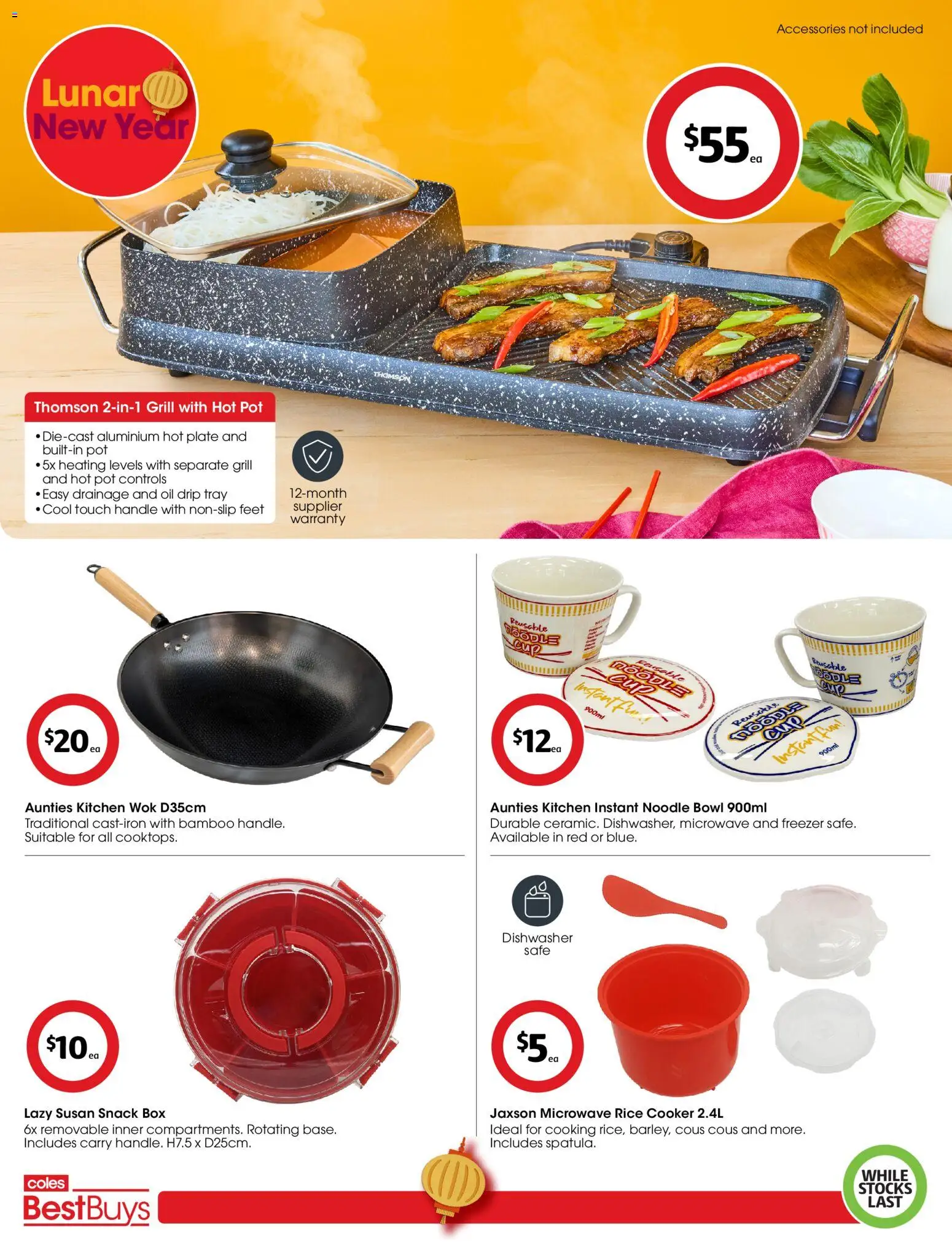 Coles catalogue - valid from 30.01.2026 | Page: 7 | Products: Box, Pot, Oil, Rice