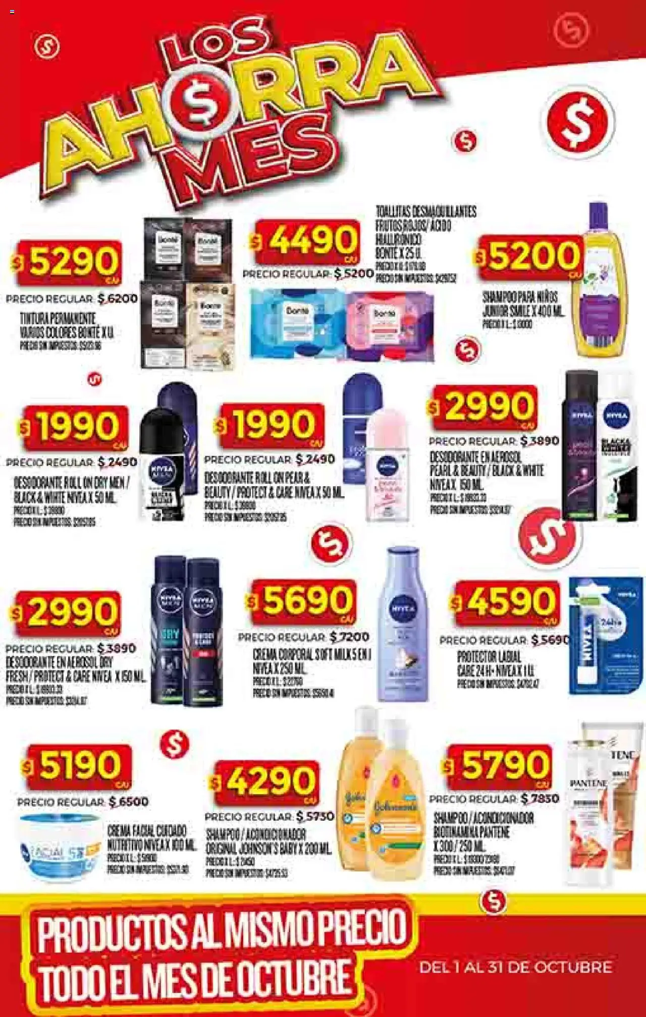 Dia - Ofertas - Salta y Jujuy │ válido desde el 01.10.2025 | Página: 37 | Productos: Shampoo, Tintura, Acondicionador, Desodorante