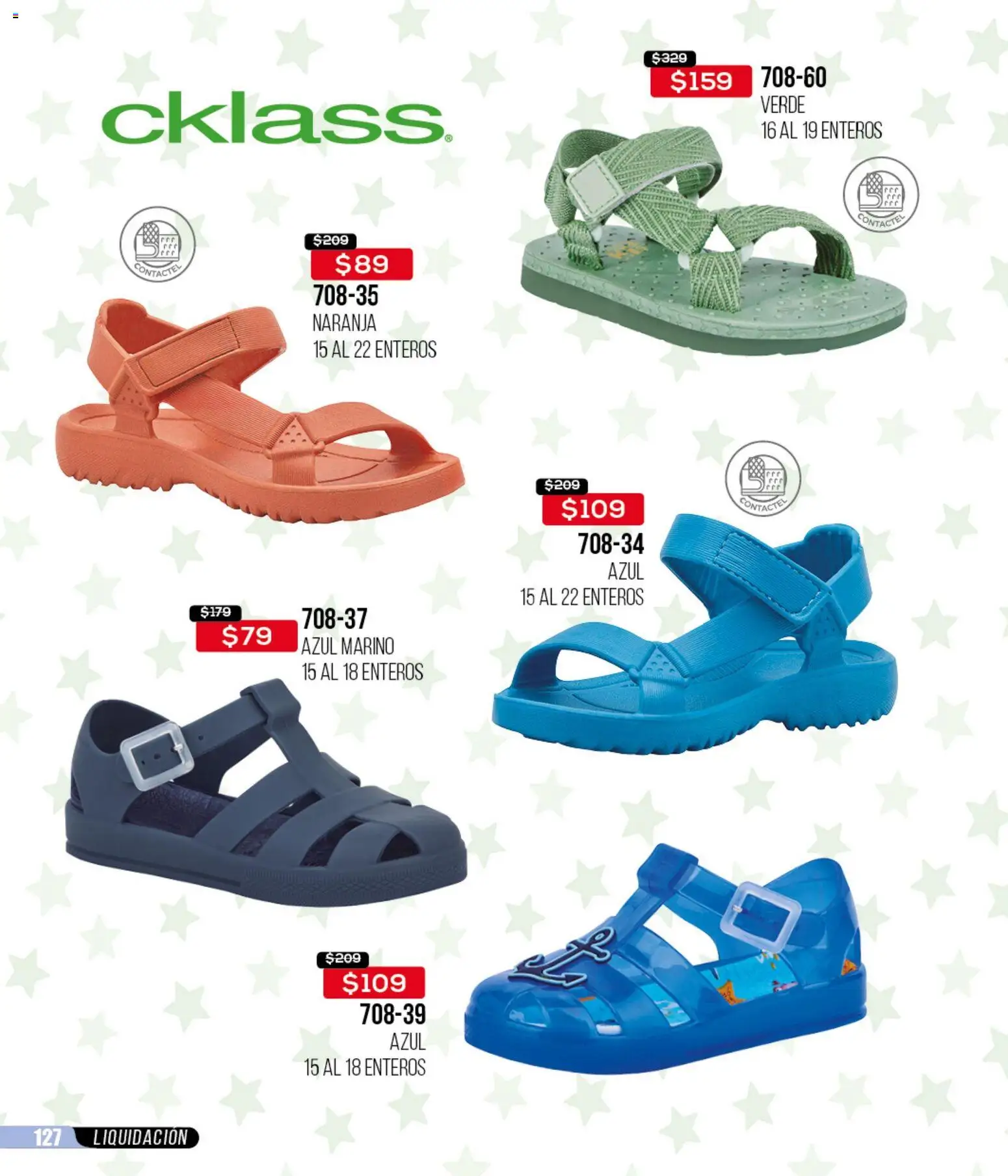 Nuevas ofertas de Cklass válidas en toda la República Mexicana desde el 18.03.2026. ¡Encuentra las mejores ofertas en Cklass catálogo Liquidación total calzado! | Página: 128