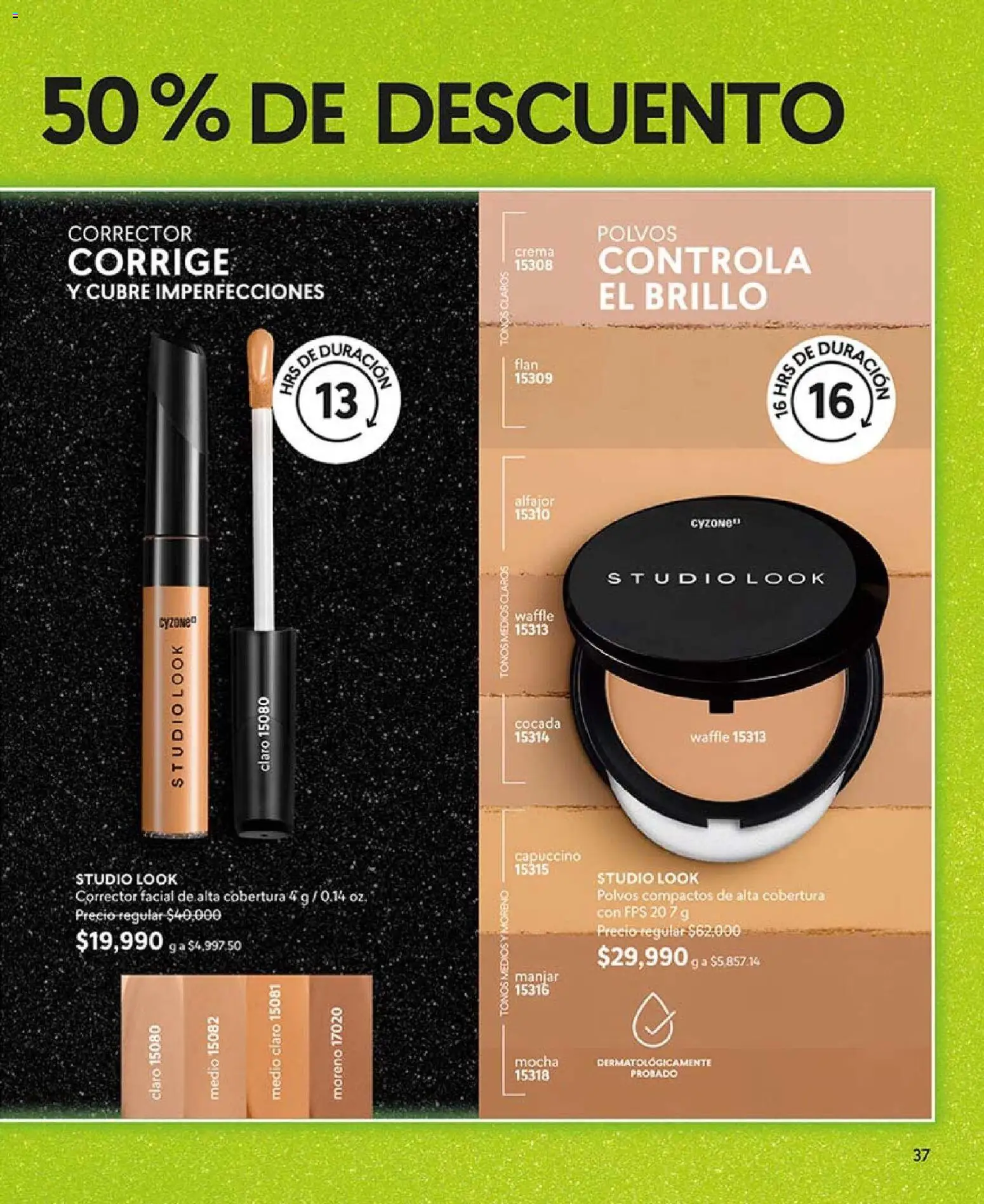 CyZone revista - valida desde el 03.11.2025 | Página: 37 | Productos: Crema, Brillo, Corrector