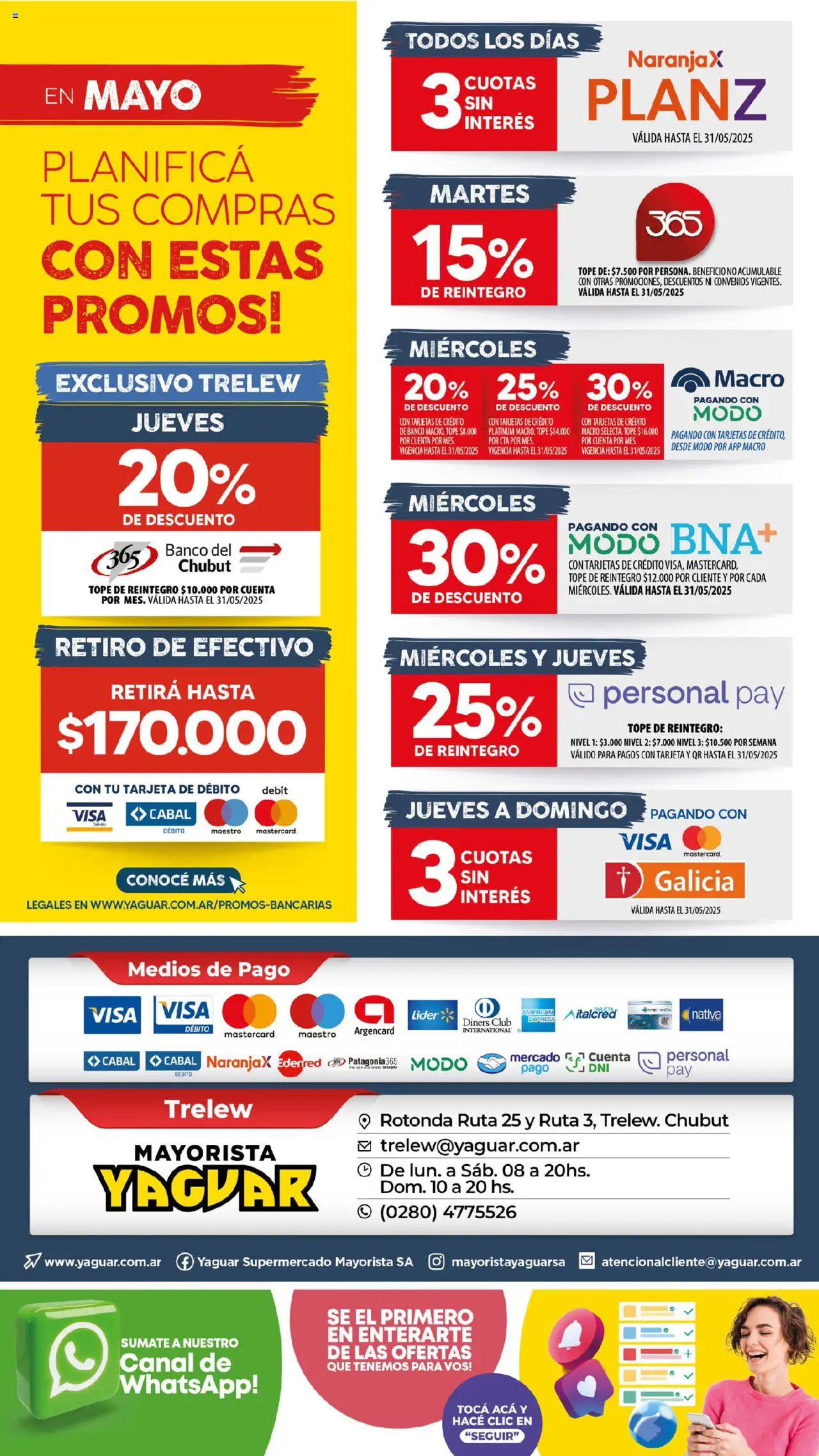 Yaguar - Trelew │ válido desde el 26.05.2025 | Página: 14 | Productos: Banco
