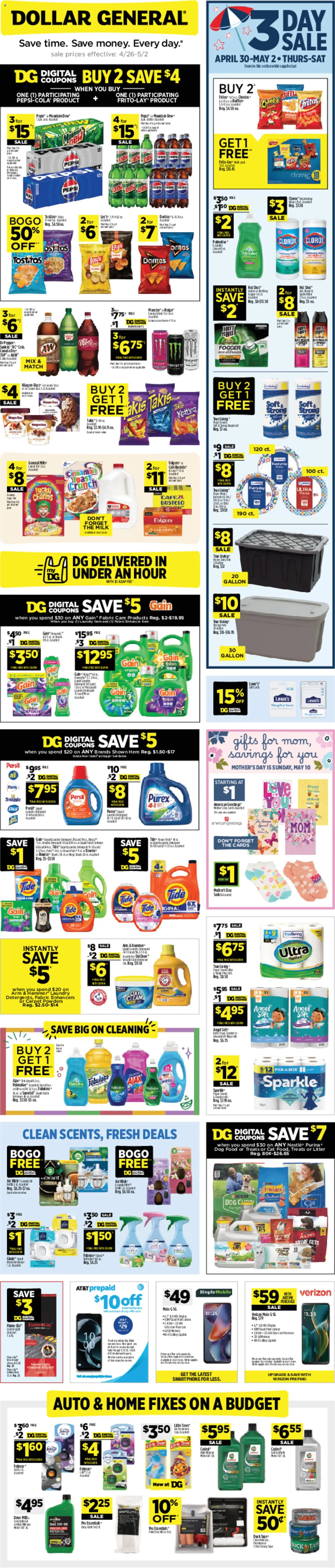Dollar General Weekly Ad - TX - valid from 26.04.2026 | Page: 1