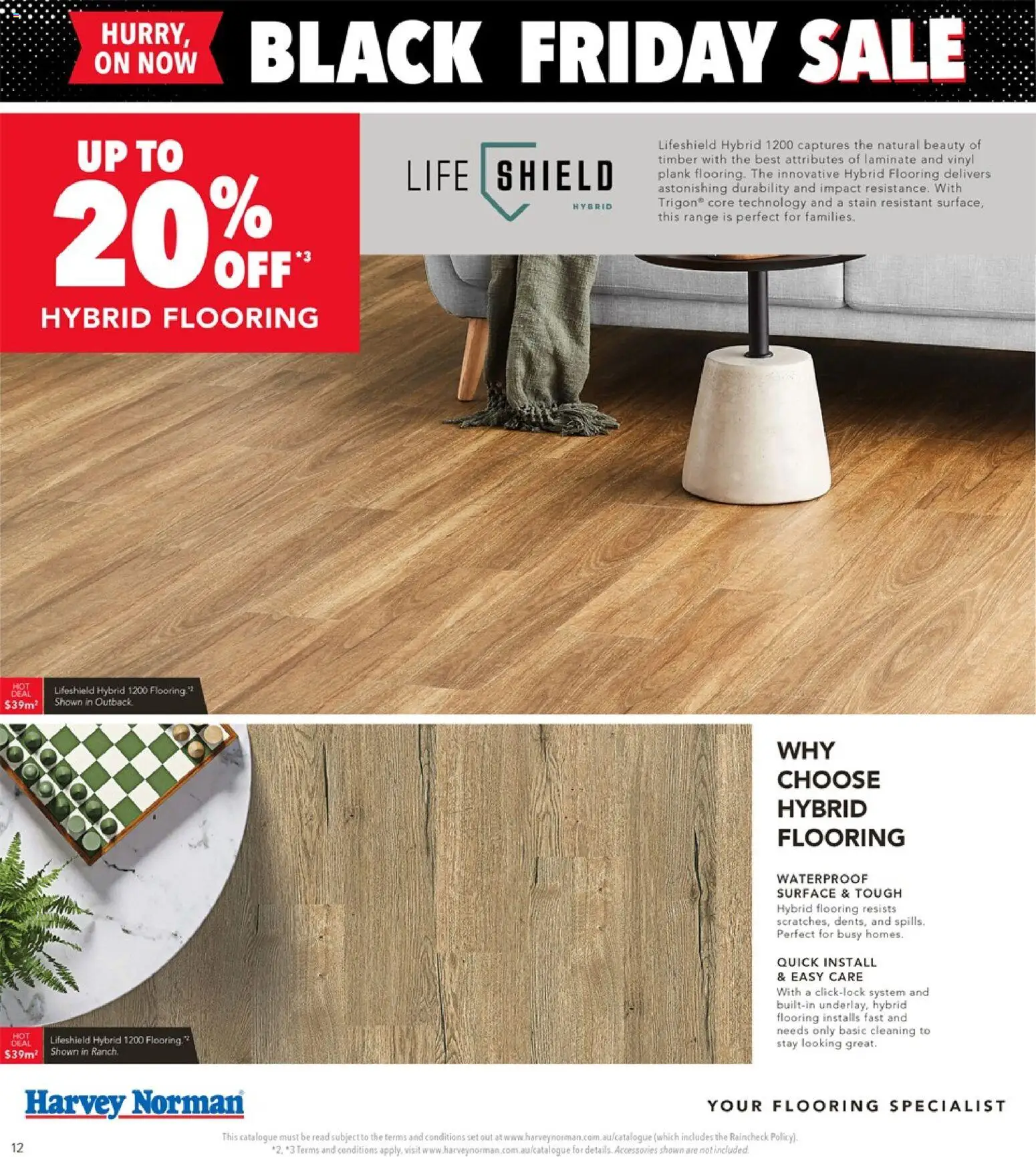 Harvey Norman catalogue - valid from 13.11.2025 | Page: 12 | Products: Flooring