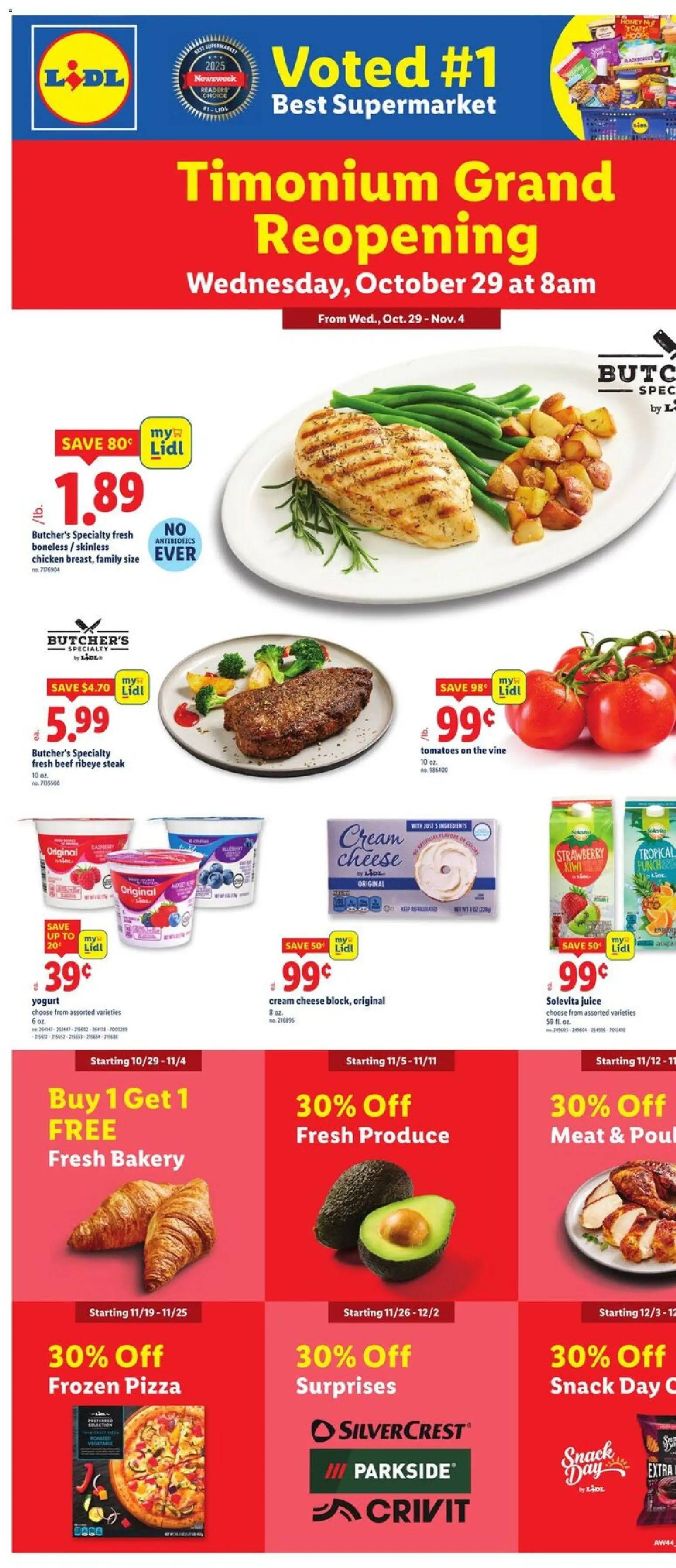 Lidl Weekly Ad - WA - valid from 29.10.2025 | Page: 1