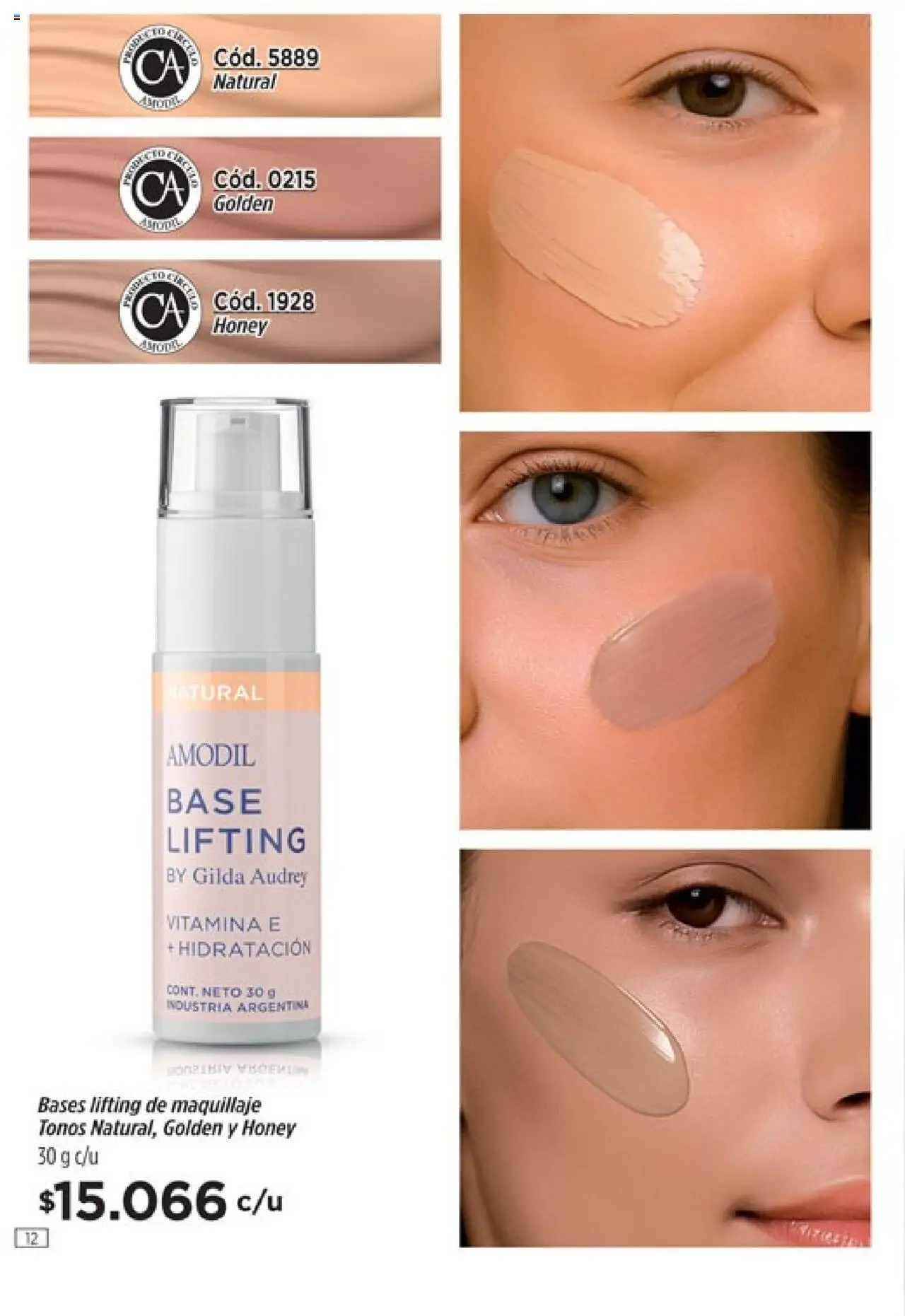 Catálogo Amodil Campaña 12 │ válido desde el 26.06.2025 | Página: 12 | Productos: Maquillaje