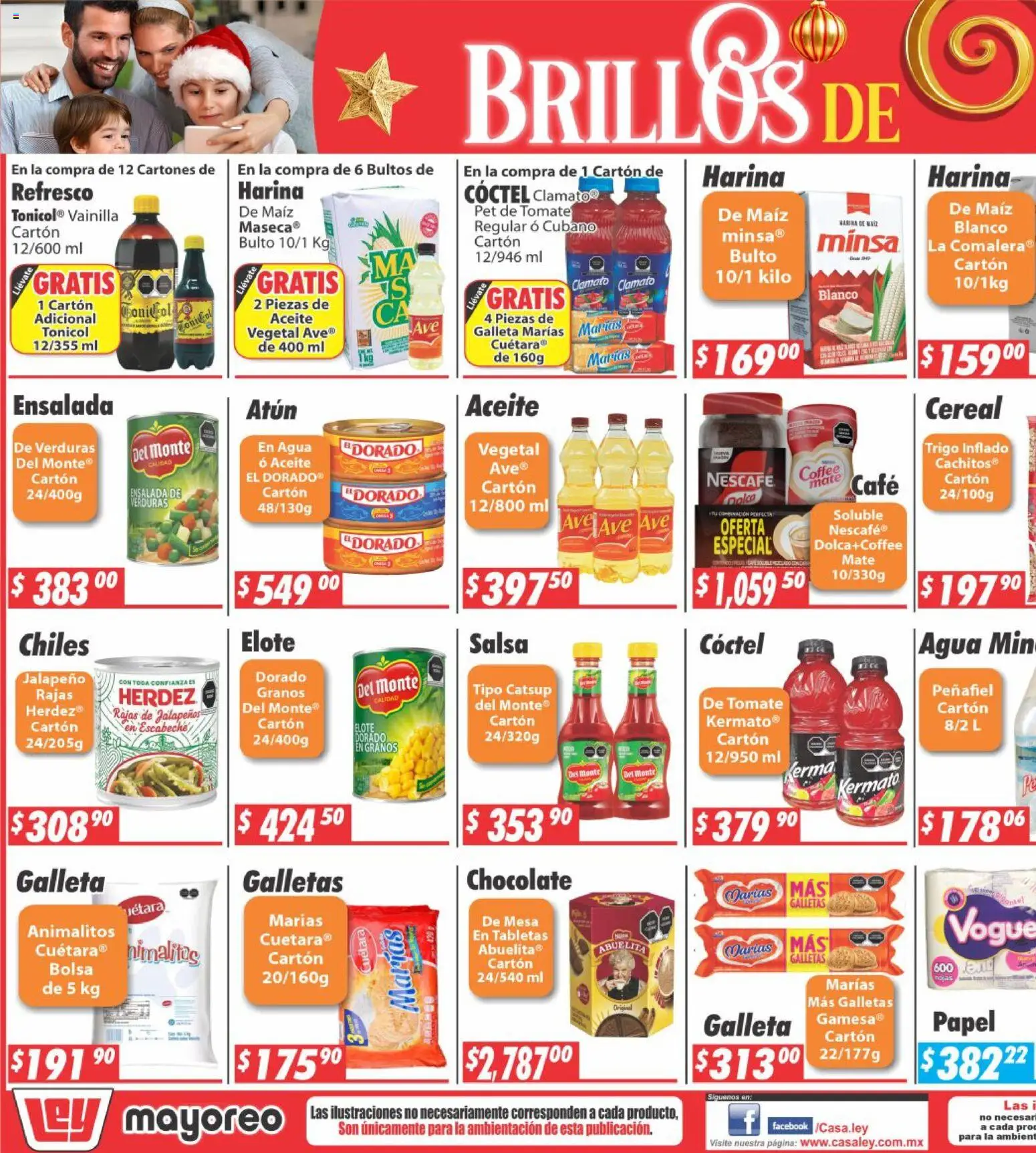 Nuevas ofertas de Casa Ley válidas en toda la República Mexicana desde el 24.11.2025. ¡Encuentra las mejores ofertas en Casa Ley folleto La Paz! | Página: 5 | Productos: Atún, Bolsa, Galletas, Mesa