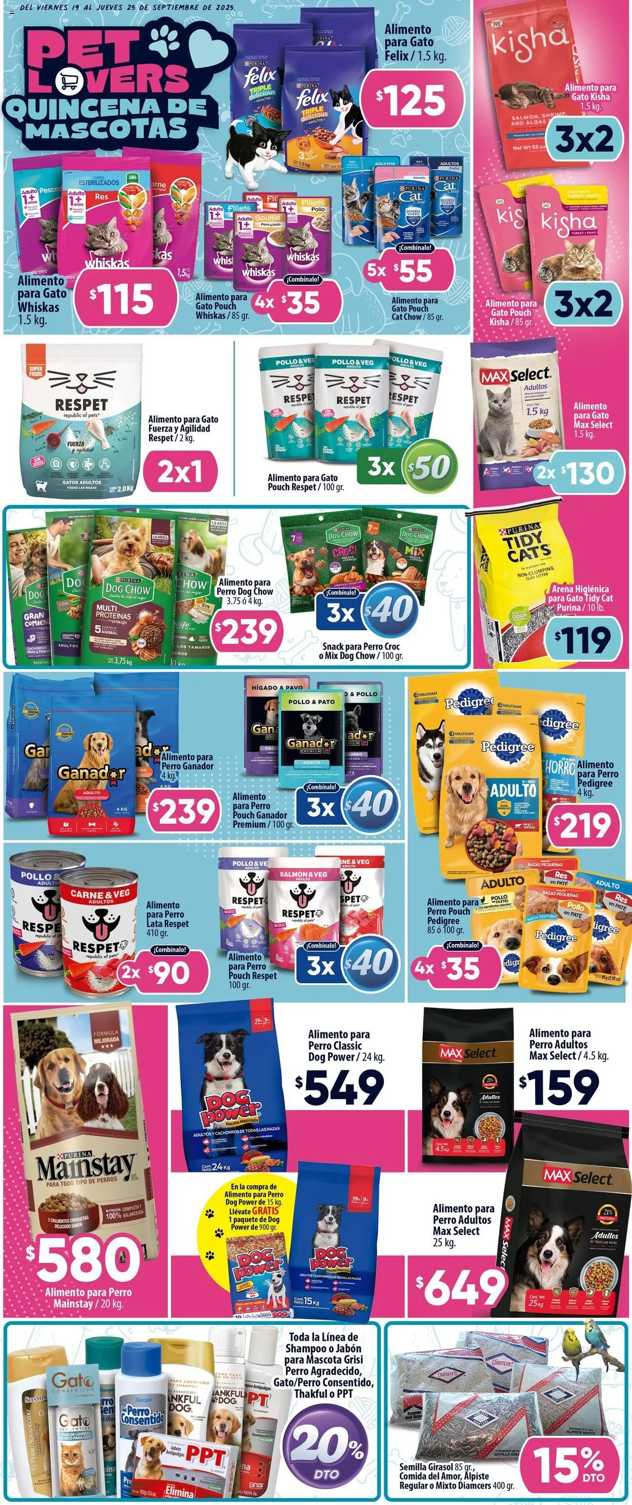 Nuevas ofertas de Calimax válidas en toda la República Mexicana desde el 19.09.2025. ¡Encuentra las mejores ofertas en Calimax - Folleto Ensenada! | Página: 4 | Productos: Pollo, Cerdo, Pasta, Paté