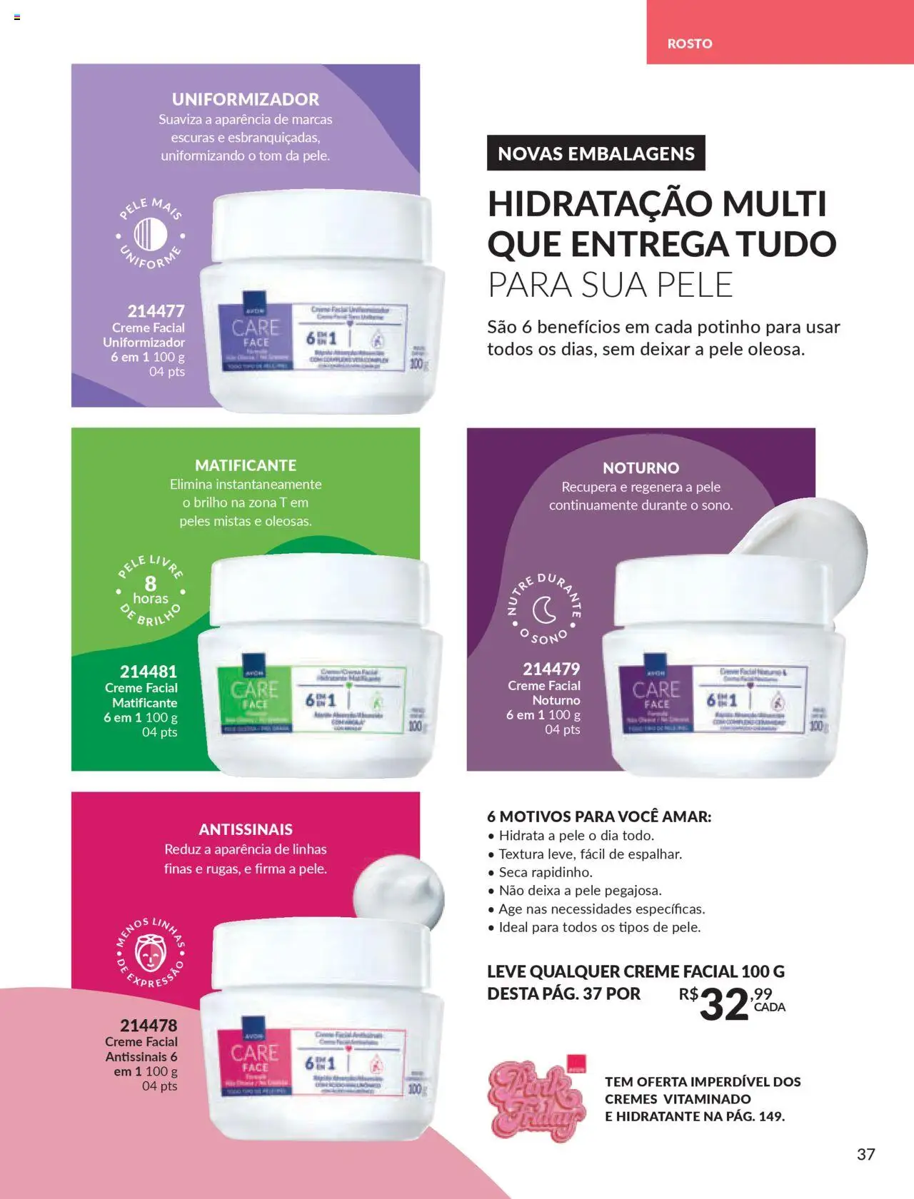 Avon Folheto - válido de 07.10.2025 | Página: 37 | Produtos: Creme