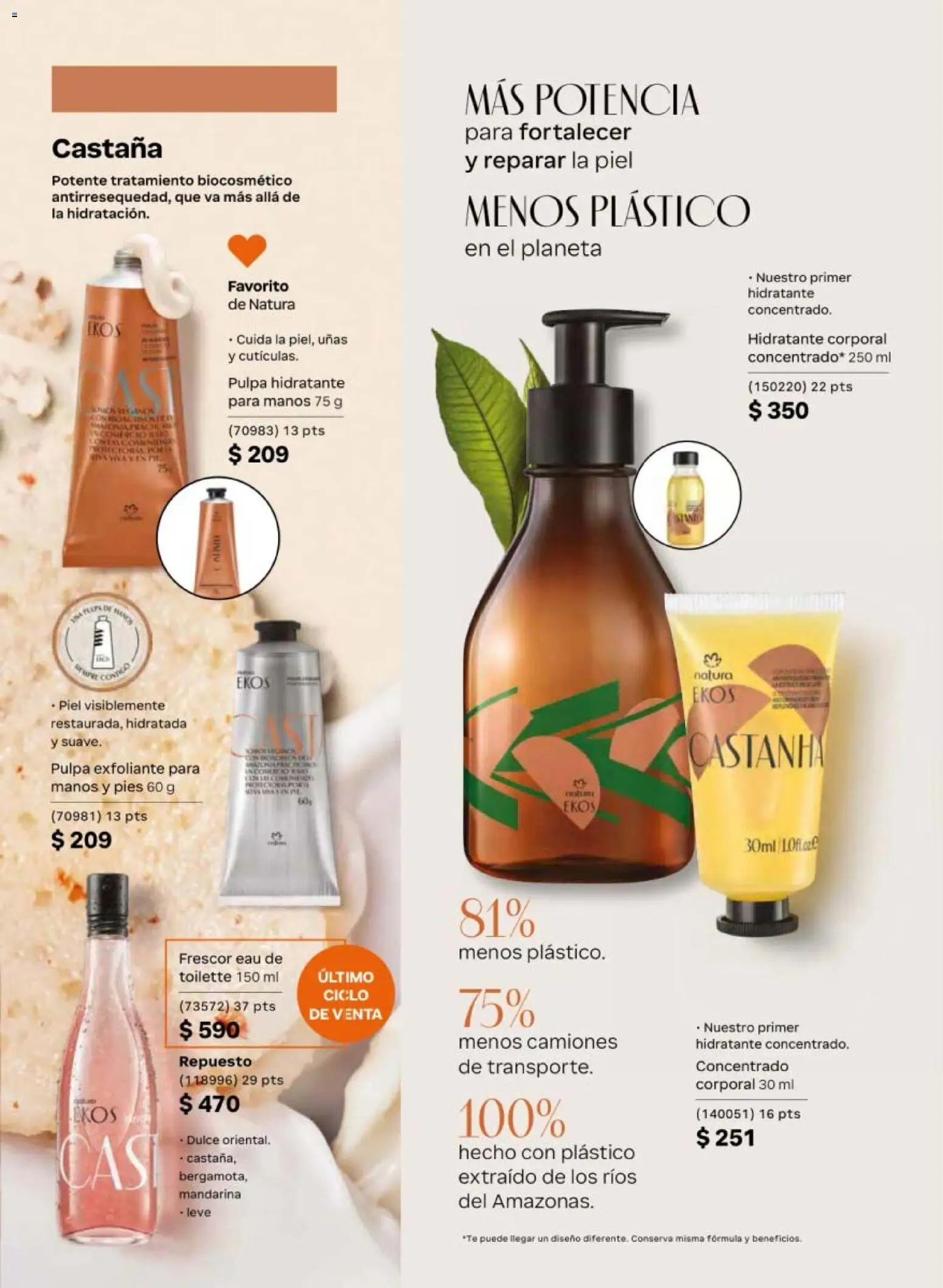 Nuevas ofertas de Natura válidas en toda la República Mexicana desde el 24.04.2026. ¡Encuentra las mejores ofertas en Natura campaña 7 2026! | Página: 112