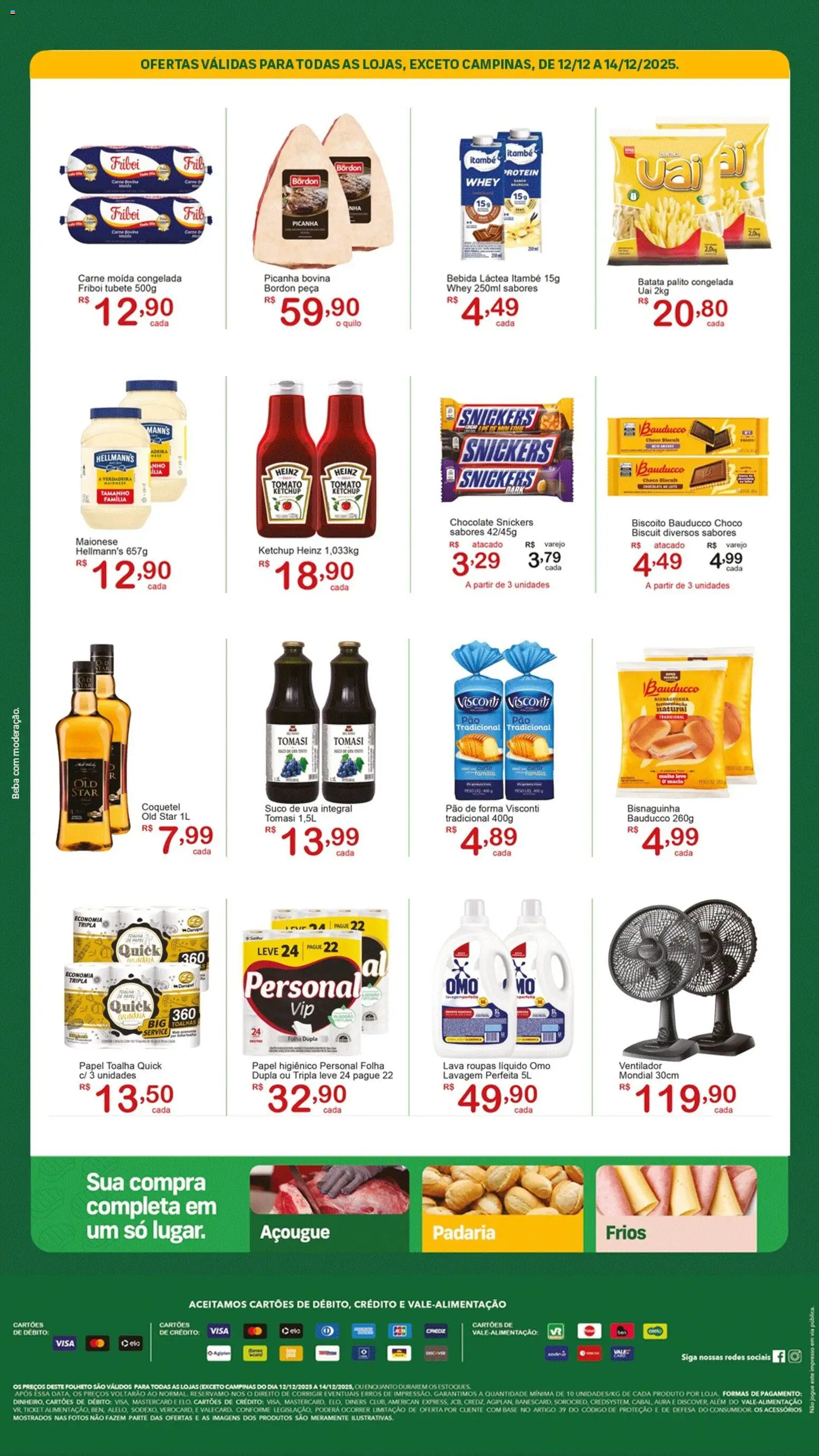 GIGA Atacado Folheto - válido de 12.12.2025 | Página: 2 | Produtos: Chocolate, Suco, Carne, Carne moída