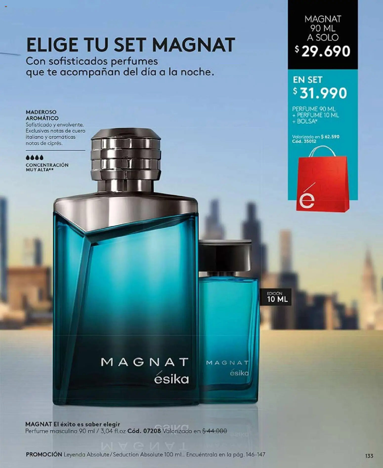 Catálogo Ésika Campaña 1 │ válido desde el 01.01.2026 | Página: 133 | Productos: Bolsa, Perfume, Té