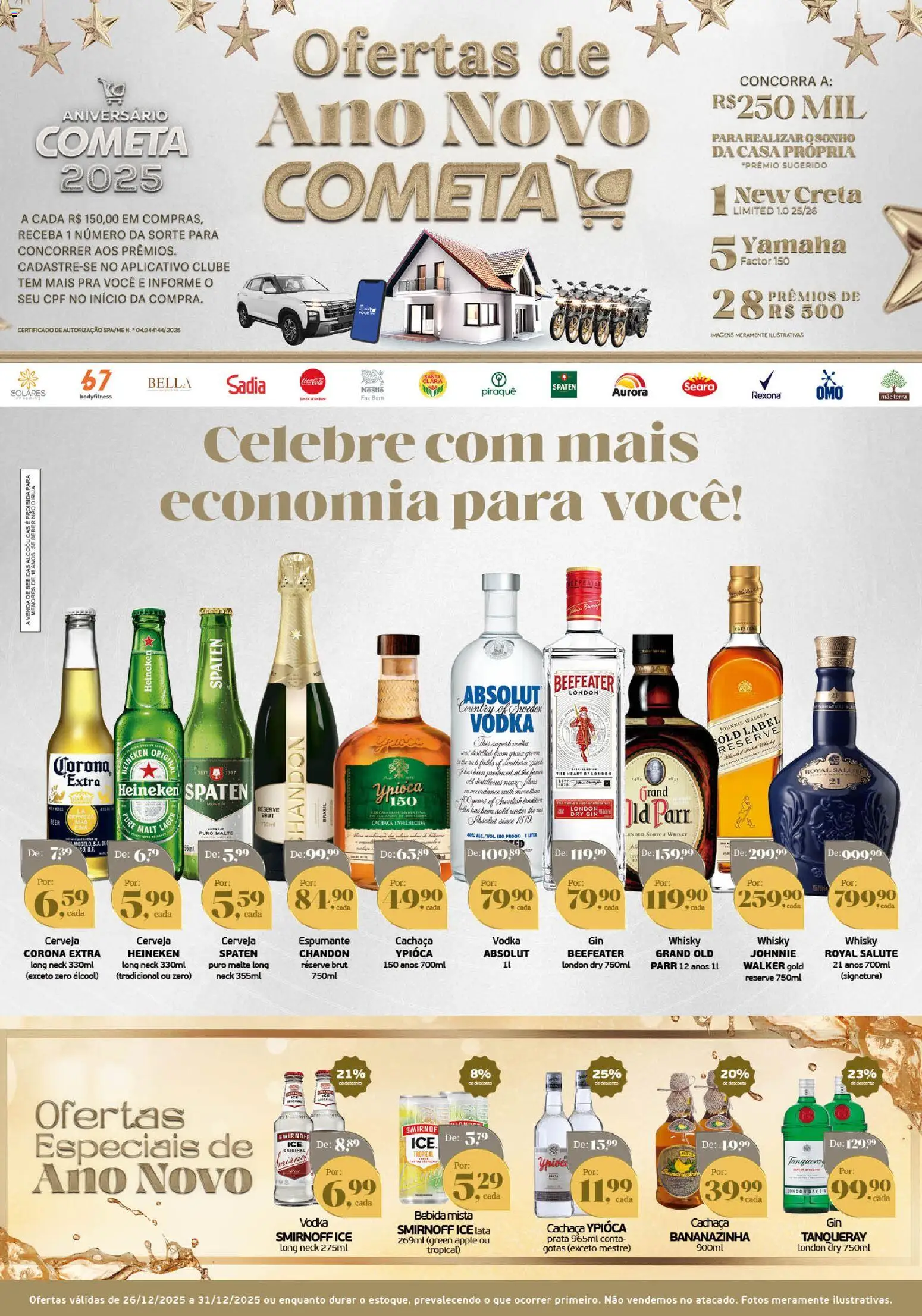 Cometa Supermercados Folheto - válido de 26.12.2025 | Página: 1