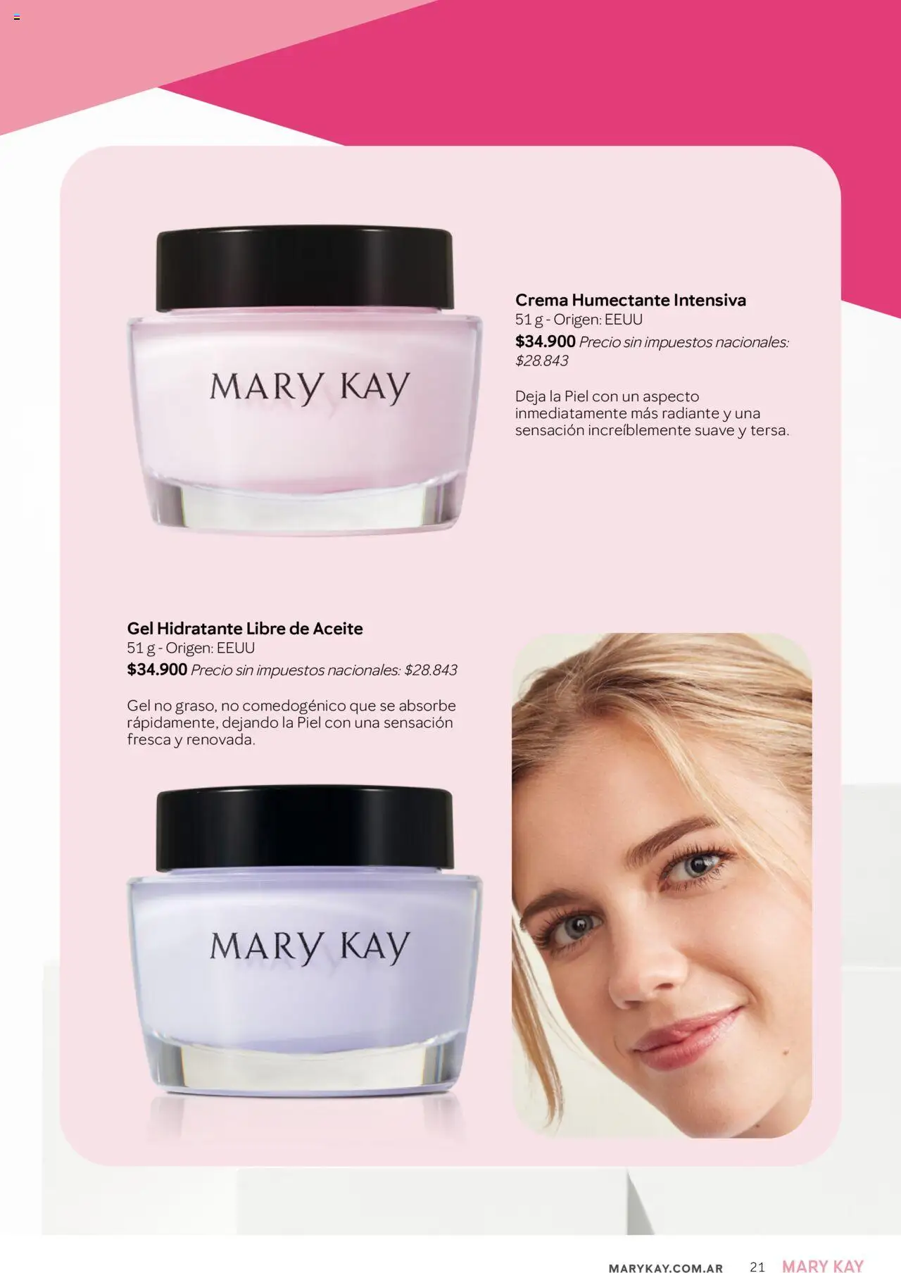 Mary Kay catálogo Invierno │ válido desde el 01.07.2025 | Página: 21 | Productos: Aceite, Radiante, Crema