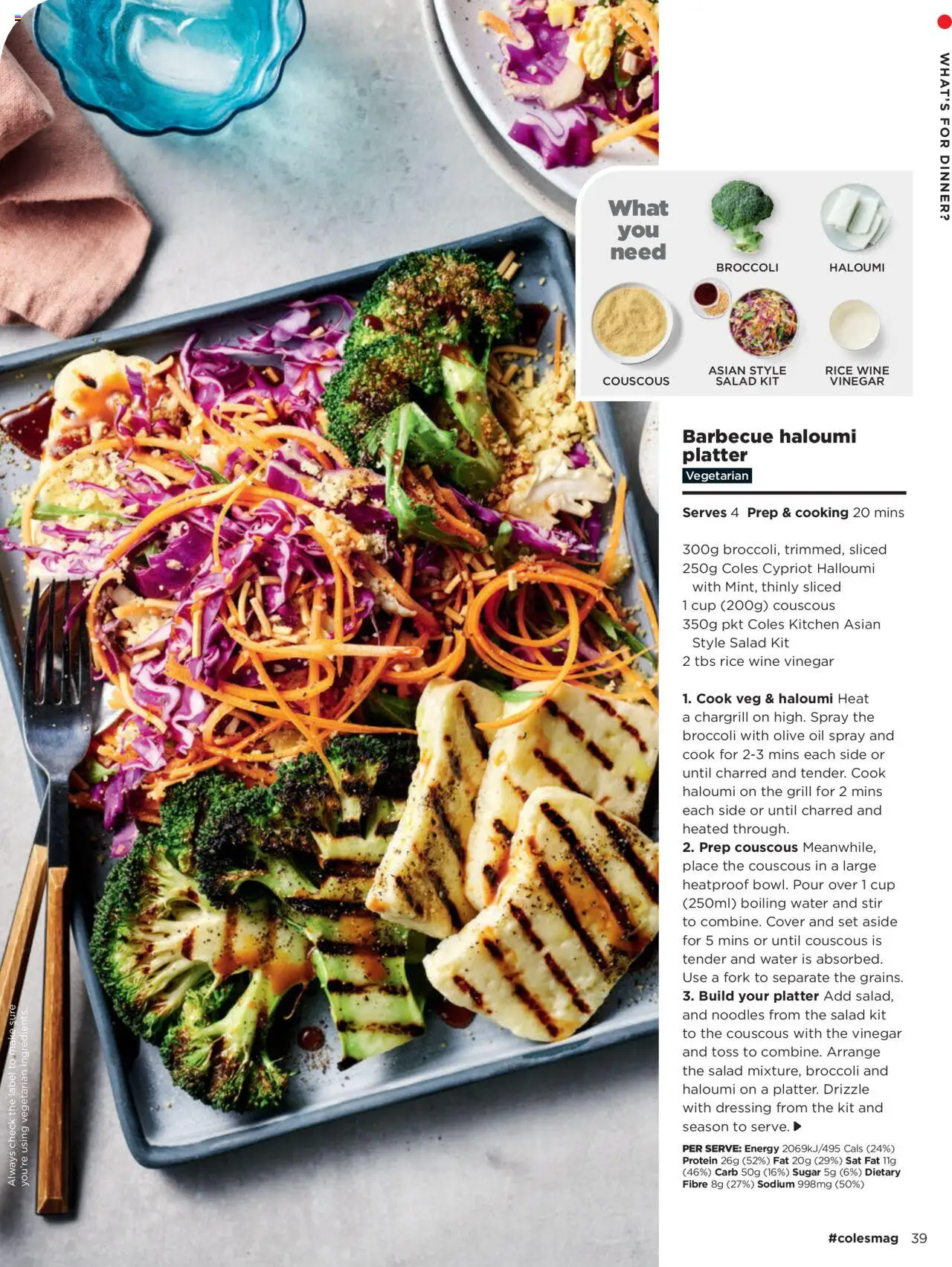 Coles catalogue - valid from 06.10.2025 | Page: 39 | Products: Oil, Rice, Olive oil, Salad