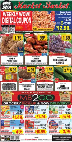 Preview of Market Basket weekly ads valid from 30.07.2025