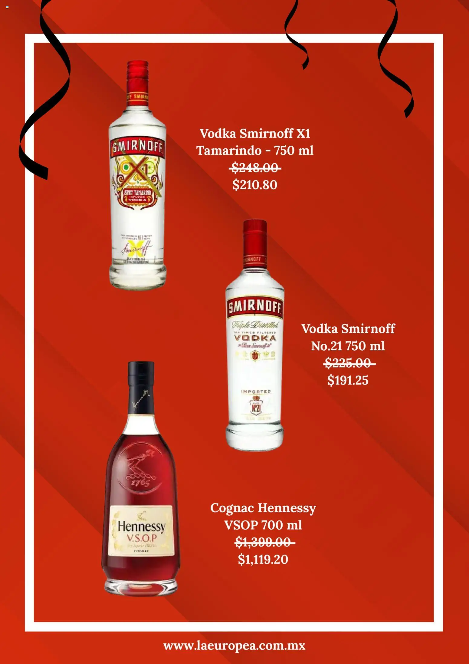 Nuevas ofertas de La Europea válidas en toda la República Mexicana desde el 03.11.2025. ¡Encuentra las mejores ofertas en La Europea Buen Fin ! | Página: 3 | Productos: Vodka