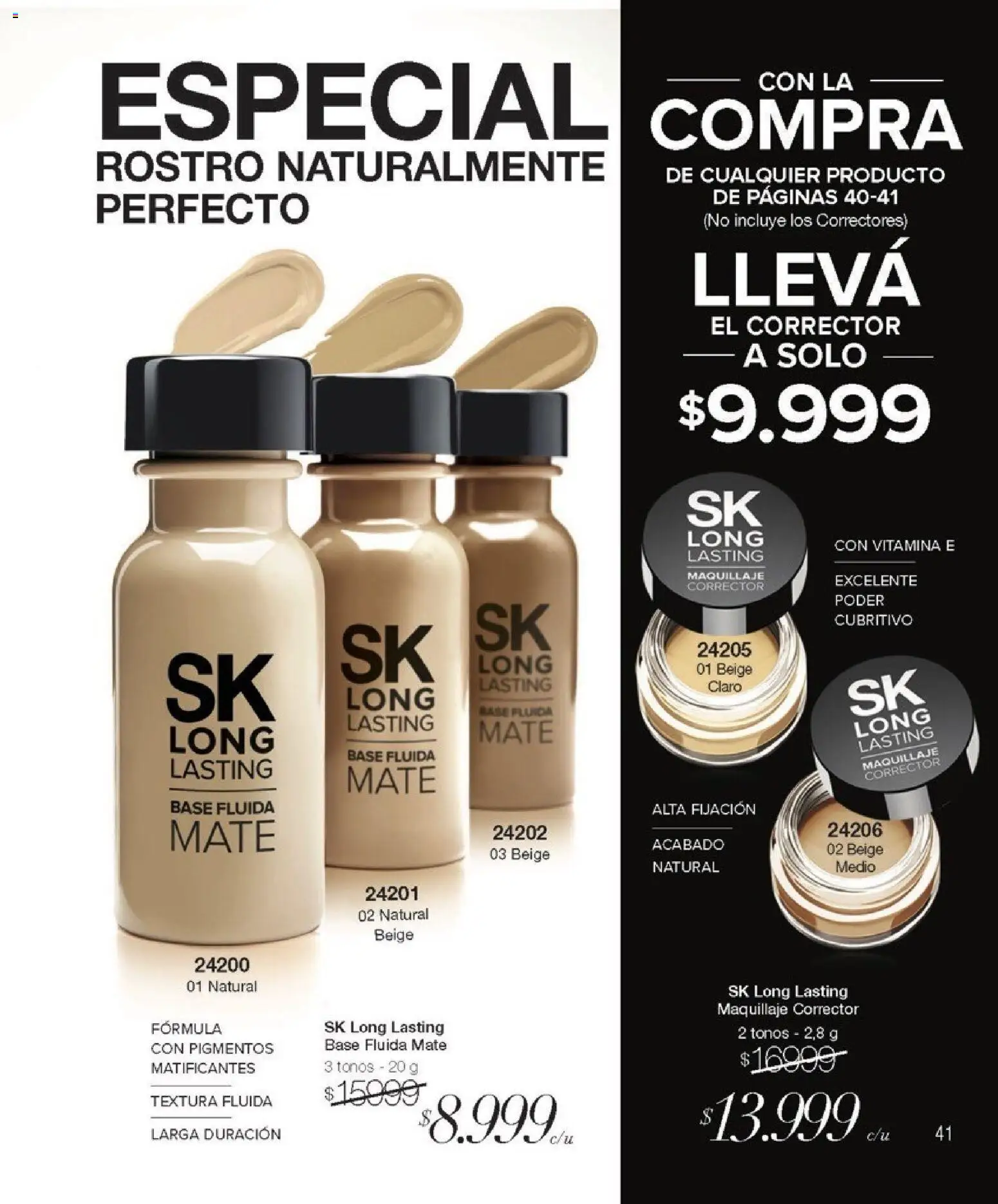 Violetta catálogo │ válido desde el 01.12.2025 | Página: 41 | Productos: Mate, Maquillaje