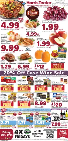 Preview of Harris Teeter weekly ads valid from 15.10.2025 | Page: 1