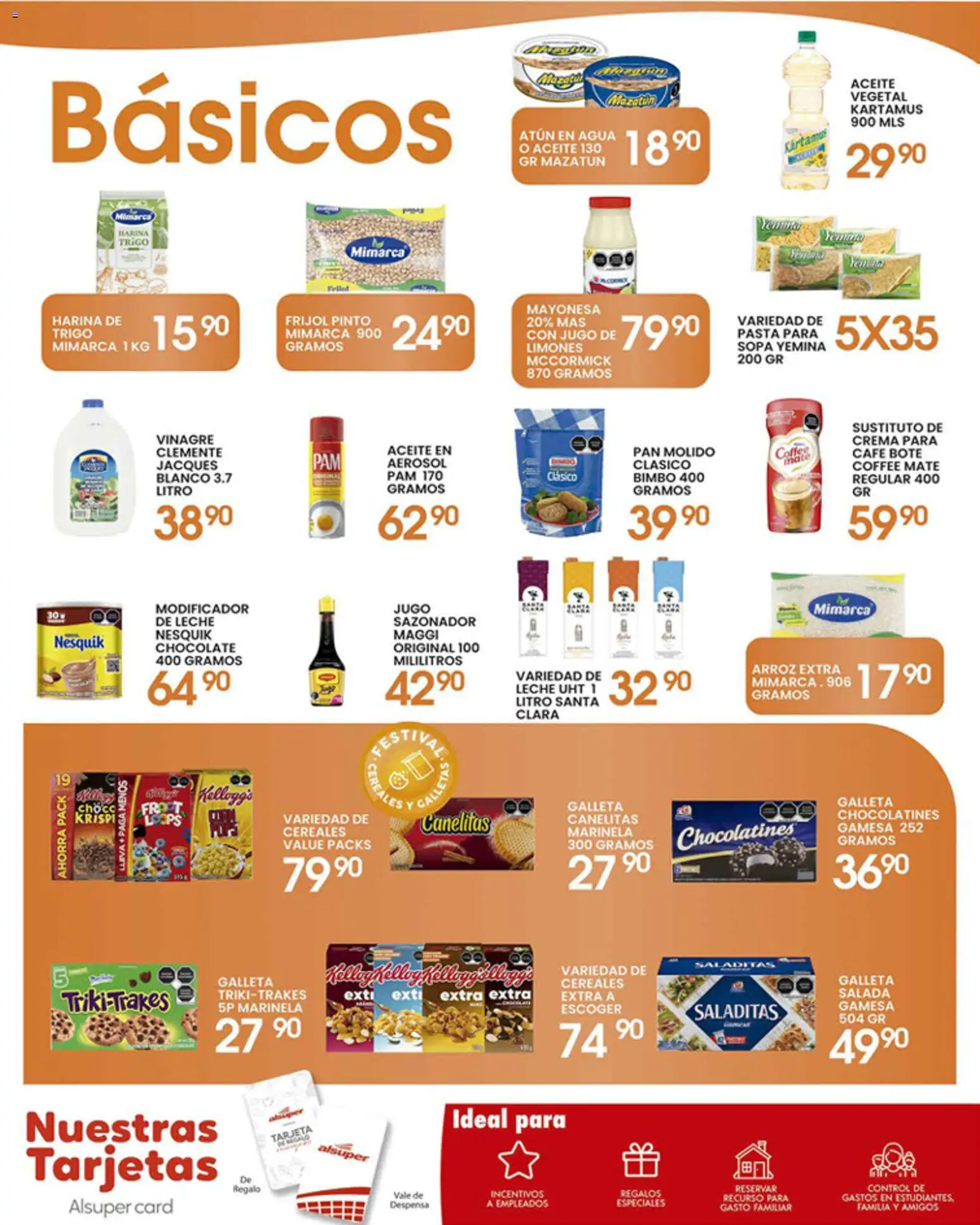 Nuevas ofertas de Alsuper válidas en toda la República Mexicana desde el 07.04.2026. ¡Encuentra las mejores ofertas en Alsuper folleto Laguna! | Página: 6 | Productos: Mayonesa, Crema, Leche, Arroz