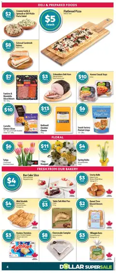 Preview of Bar Cake Slice, Selected Varieties Prepared In-store from shop Co-op Food valid from 19.02.2026 | Page: 7