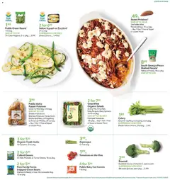 Preview of Publix weekly ads valid from 19.11.2025 | Page: 9 | Products: Vitamin, Broccoli, Squash, Greens